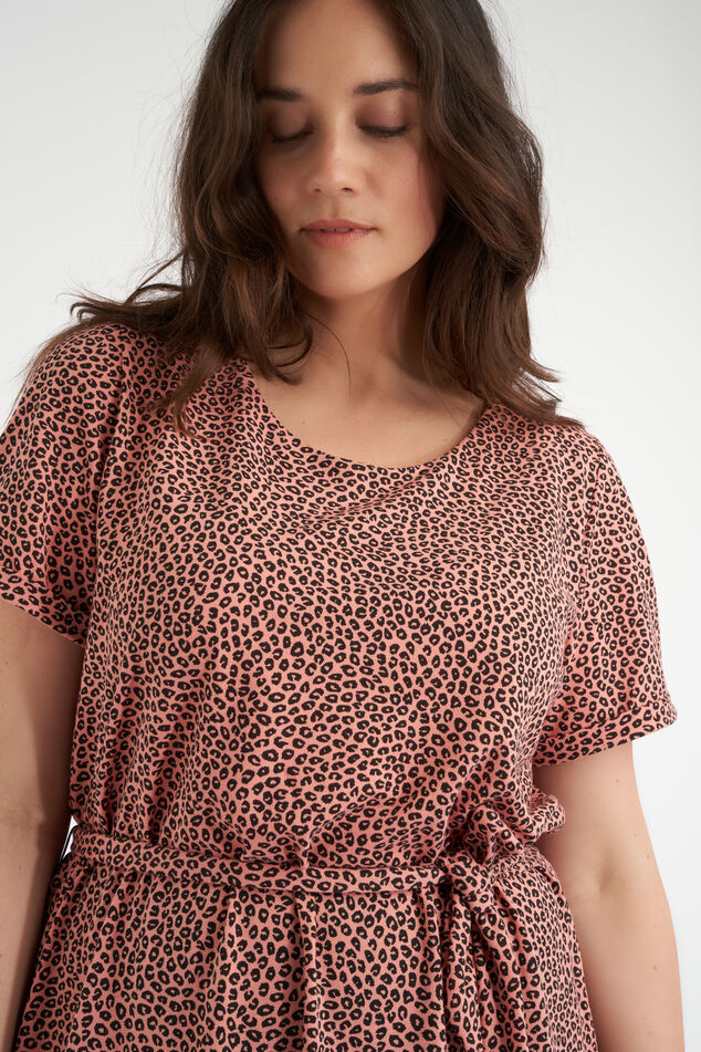 Robe avec ceinture à nouer image number 5