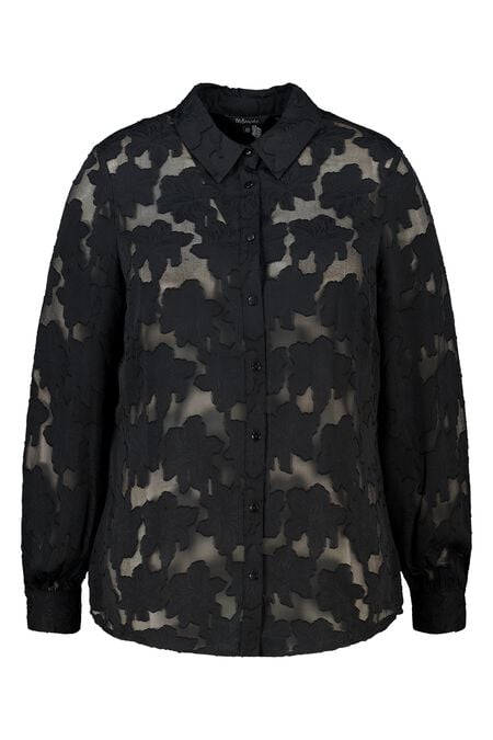 Blouse avec détails brodés