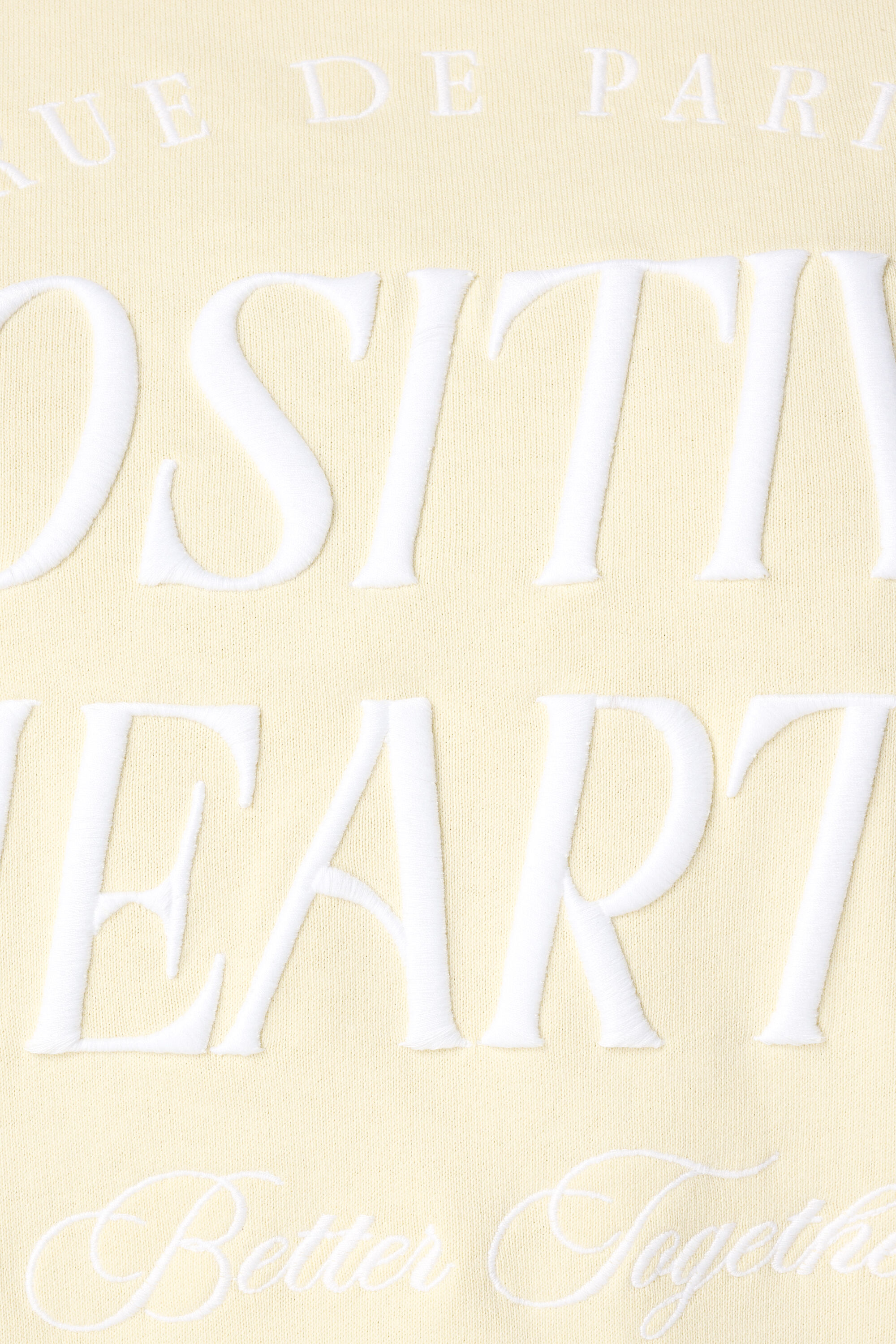 Pull avec texte brod&eacute; image number 6