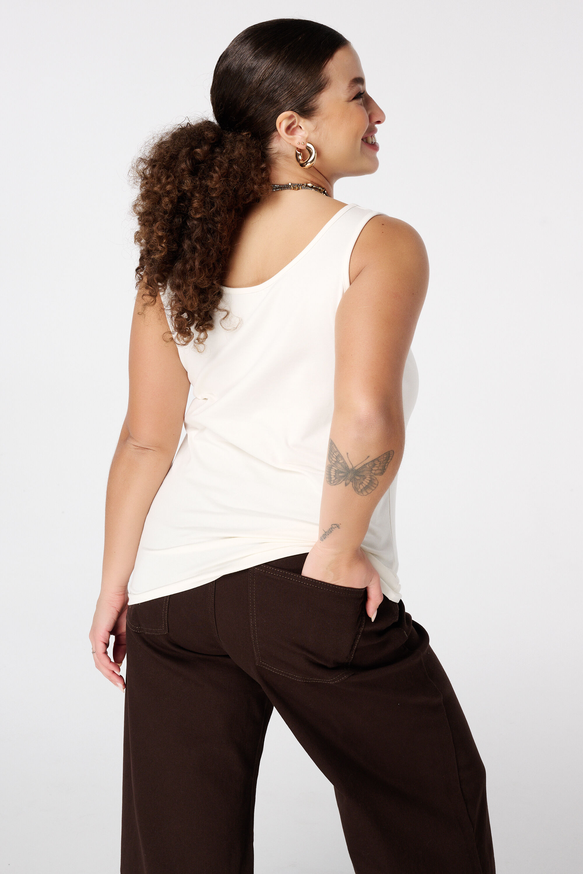 D&eacute;bardeur en coton image number 3