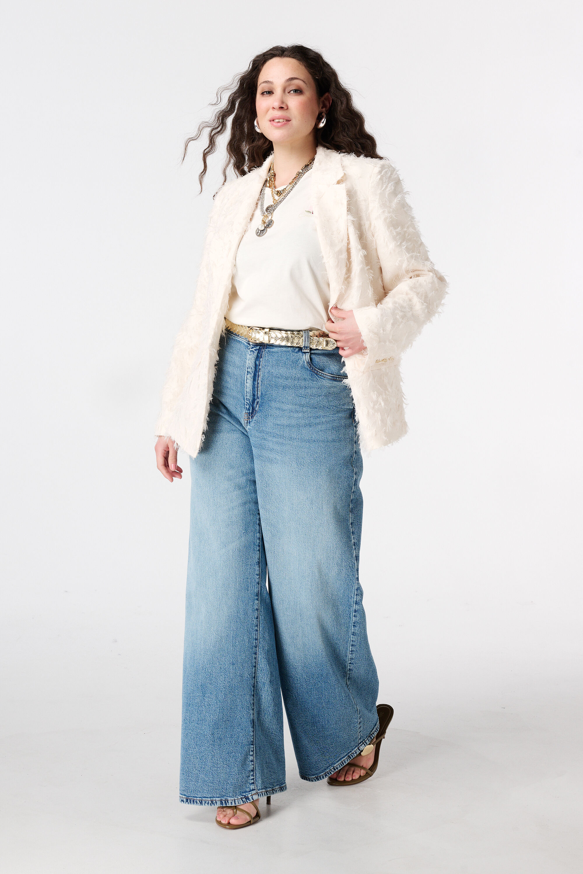 Blazer &agrave; simple boutonnage image number 5