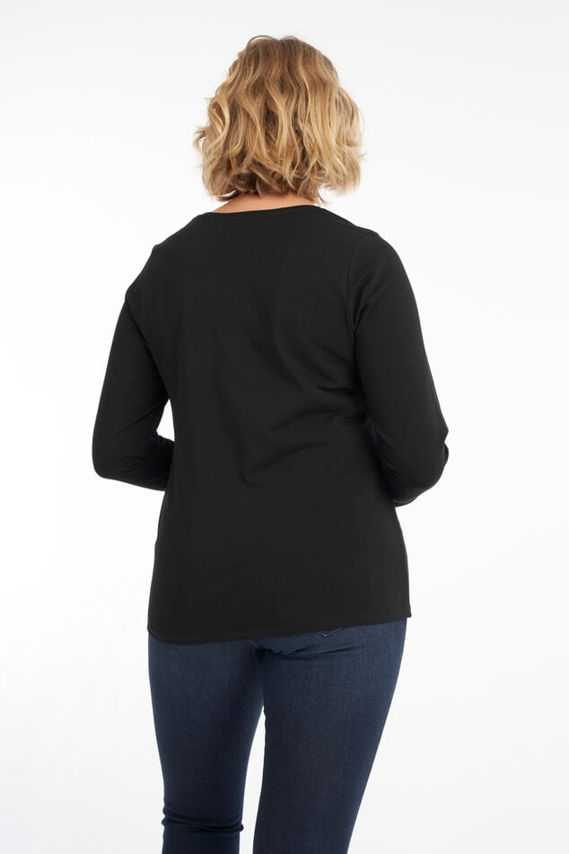 Pull basique à manches longues image number 3