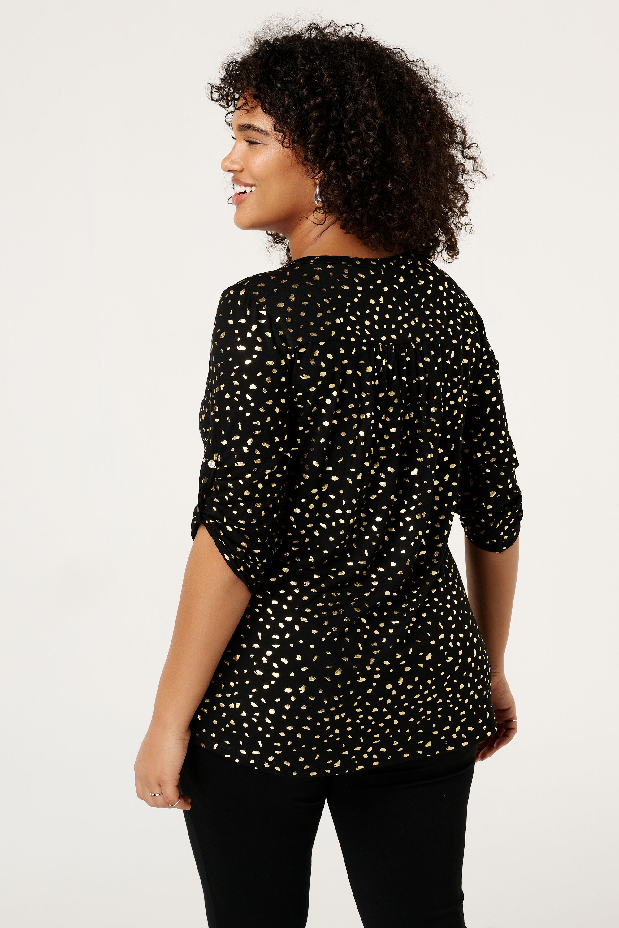 Haut &agrave; boutons  image number 3