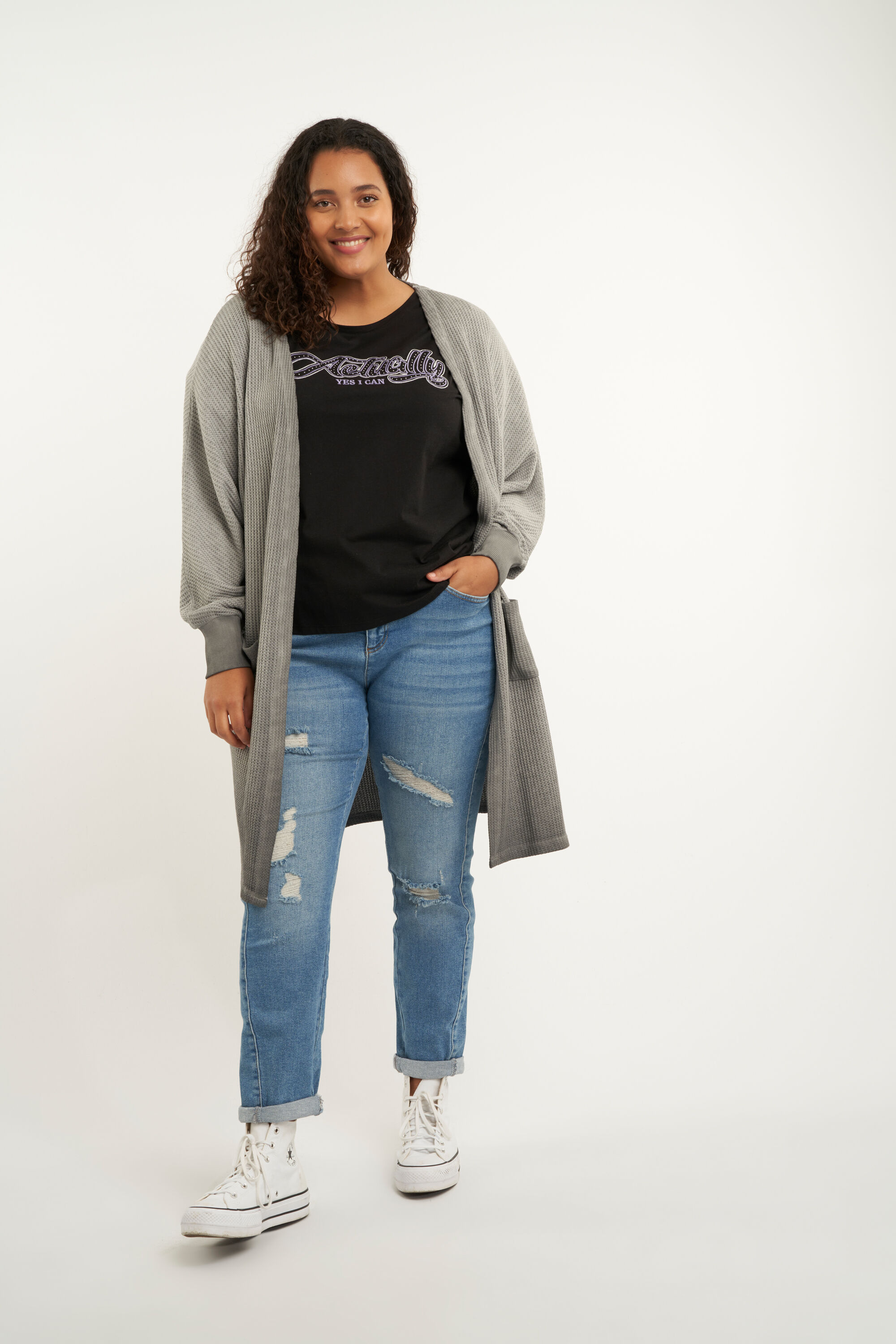 Gilet ouvert avec poches image number 5