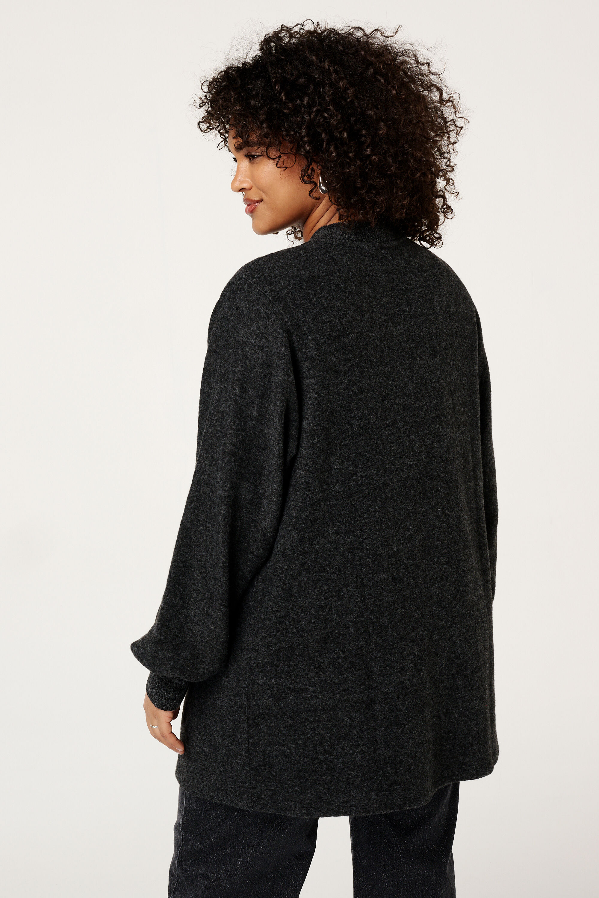 Cardigan &agrave; manches ballon image number 3