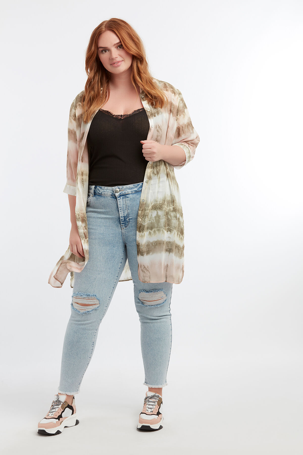 Haut sans manches avec dentelle image number 6