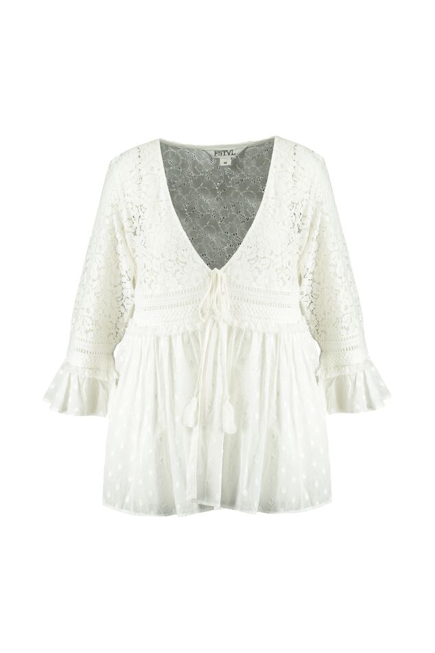 Chemisier en dentelle image number 1