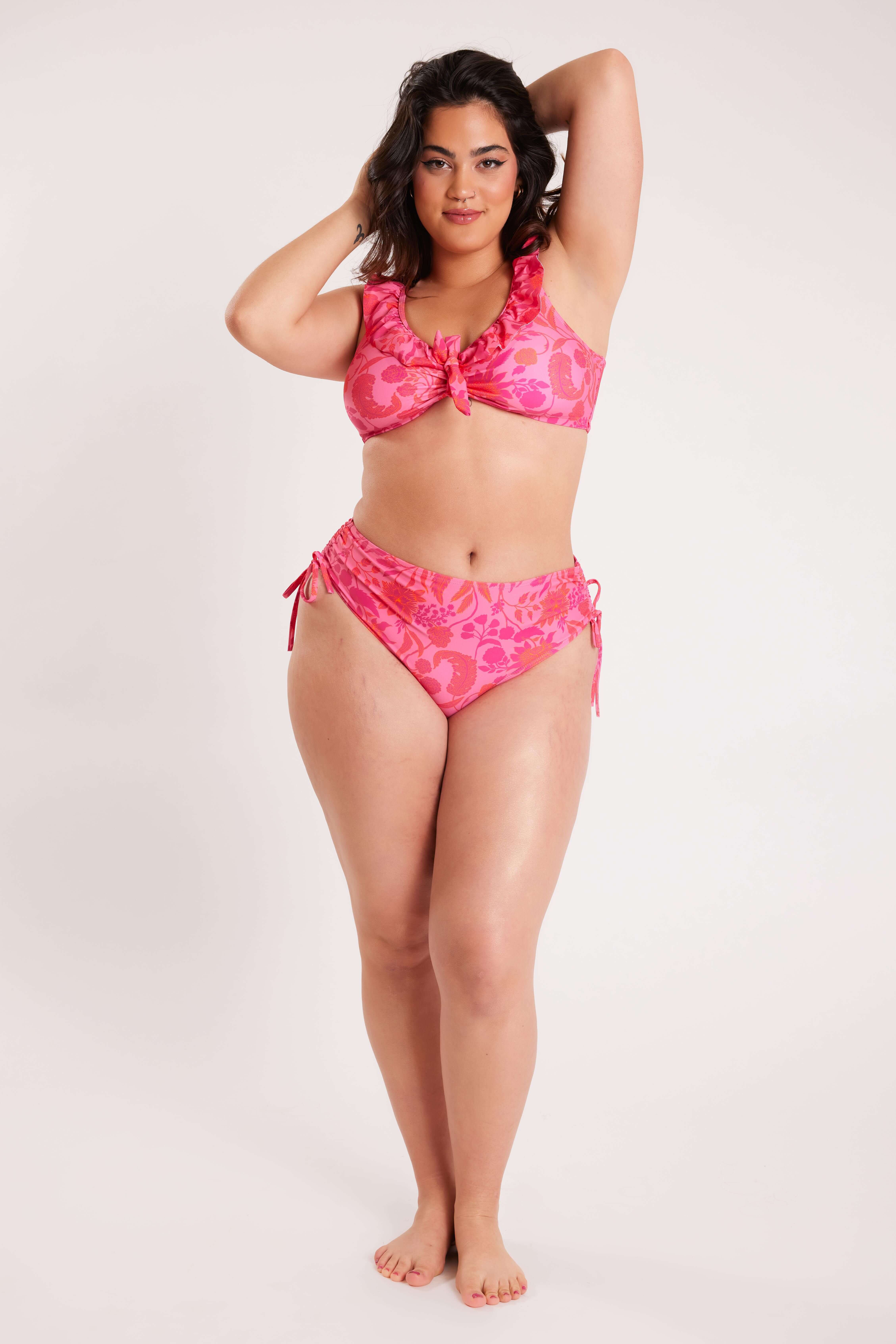 Haut de bikini avec imprim&eacute; image number 6