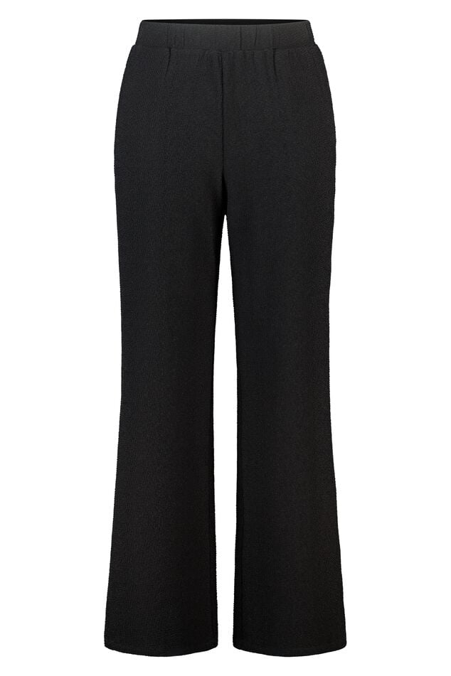 Pantalon avec lurex et taille élastique image number 1