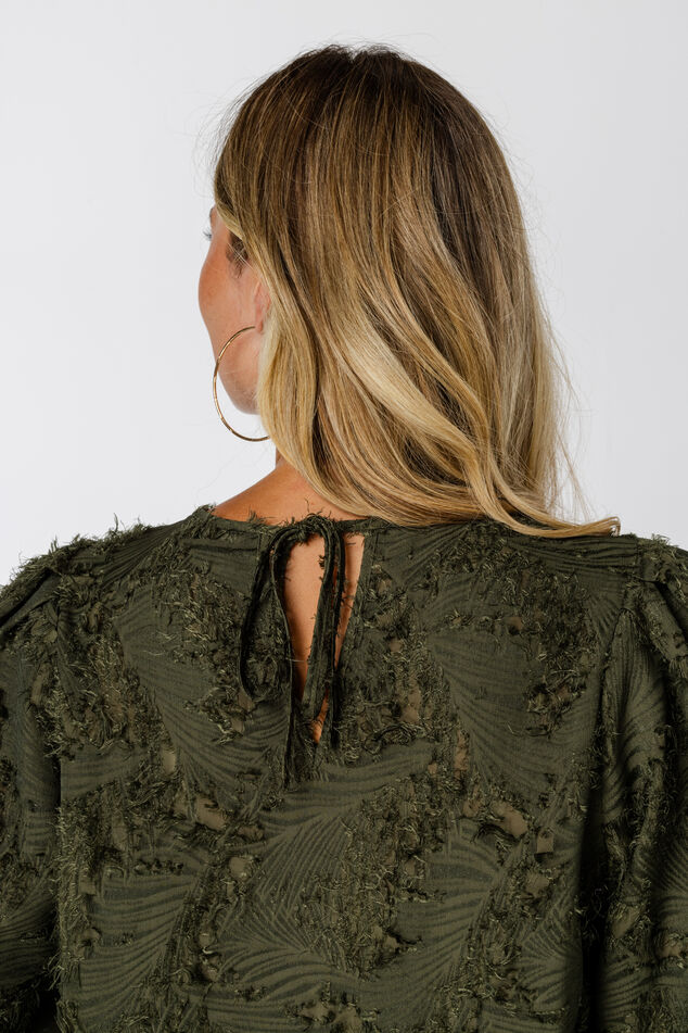 Chemisier à manches courtes bouffantes image number 5