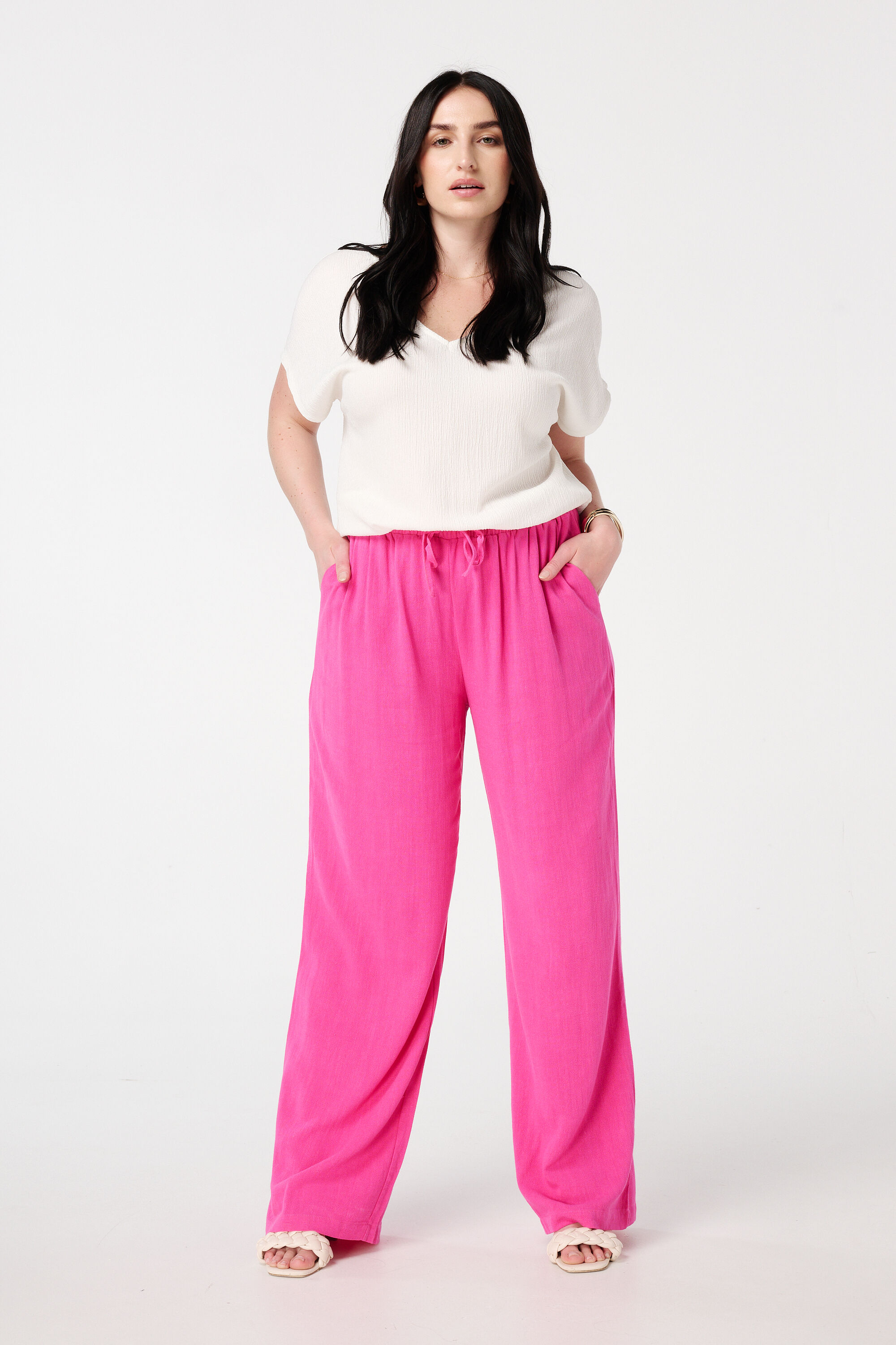 Haut textur&eacute; avec mancherons image number 5