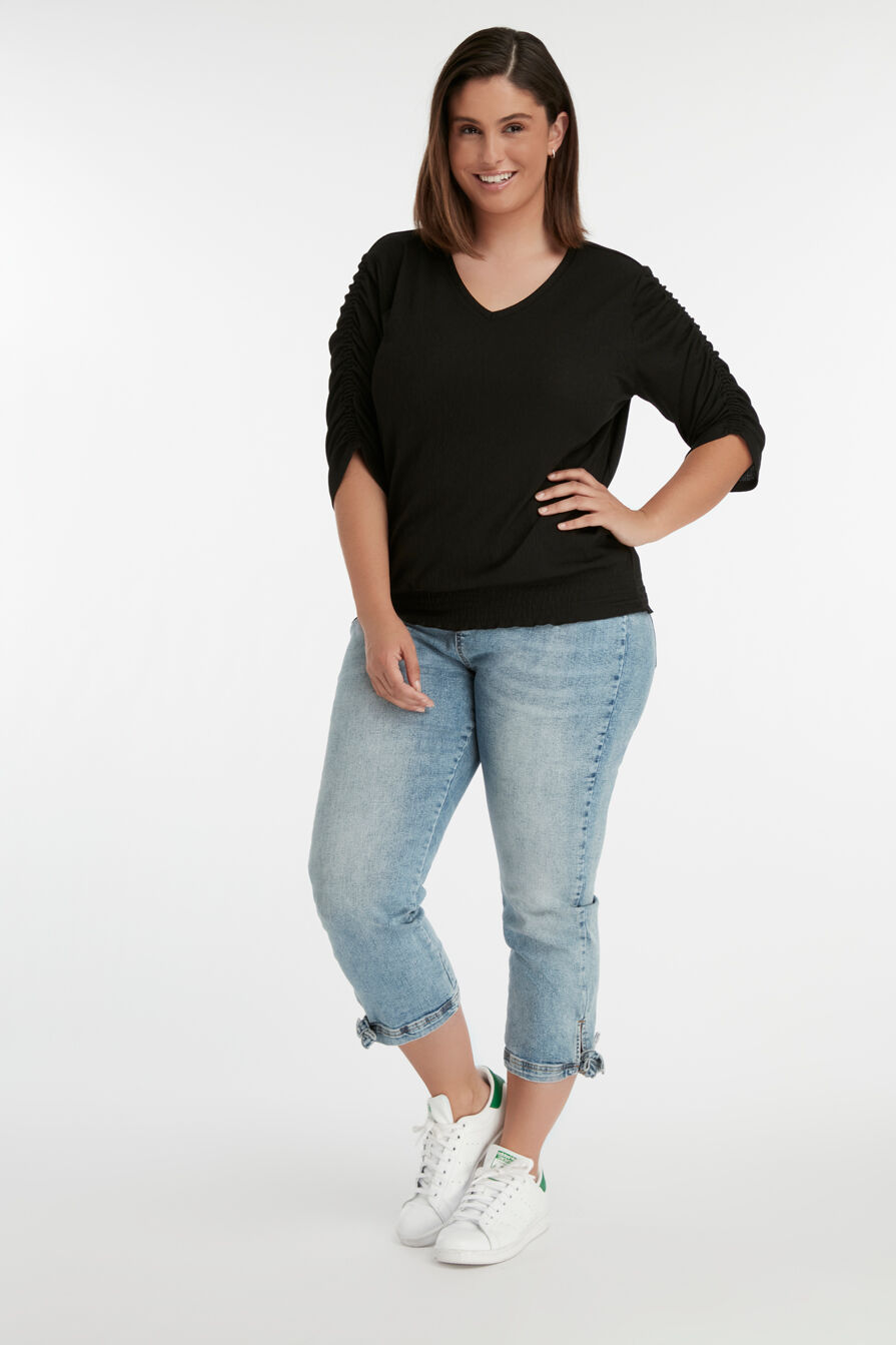 Tregging coup&eacute; POPPY avec un d&eacute;cor &agrave; n&oelig;ud image number 5