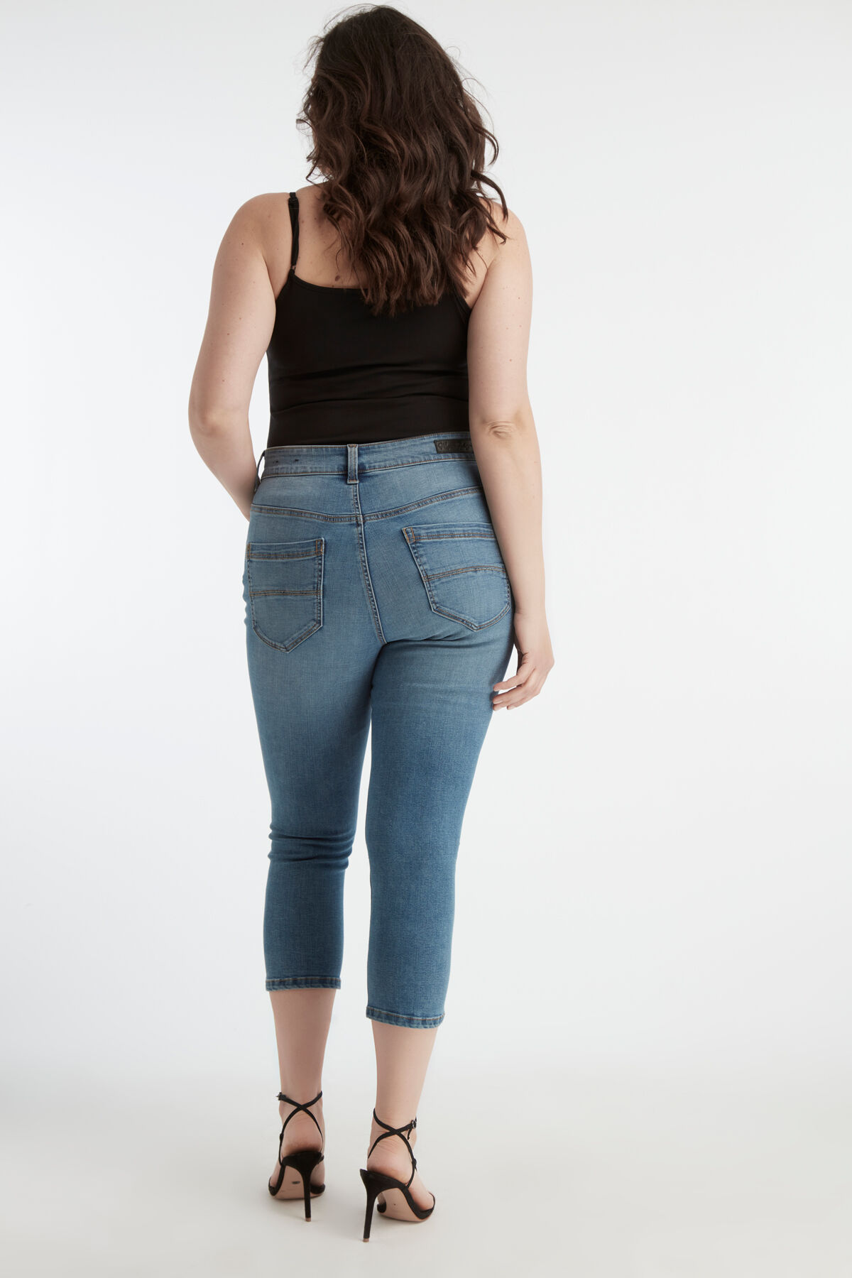 Jean 7/8&egrave;me Magic Simplicity SHAPES image number 4