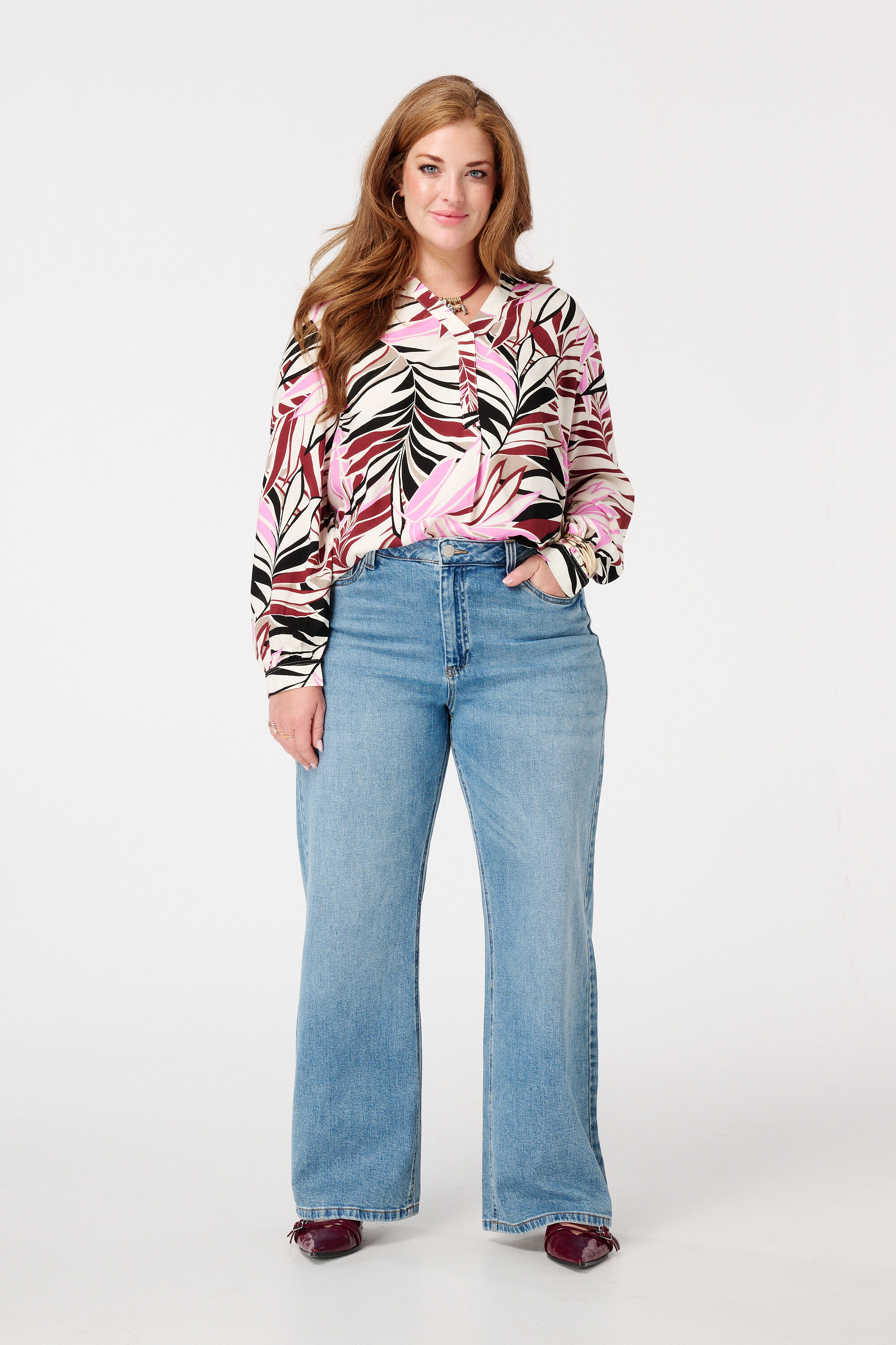 Chemisier &agrave; imprim&eacute; image number 5