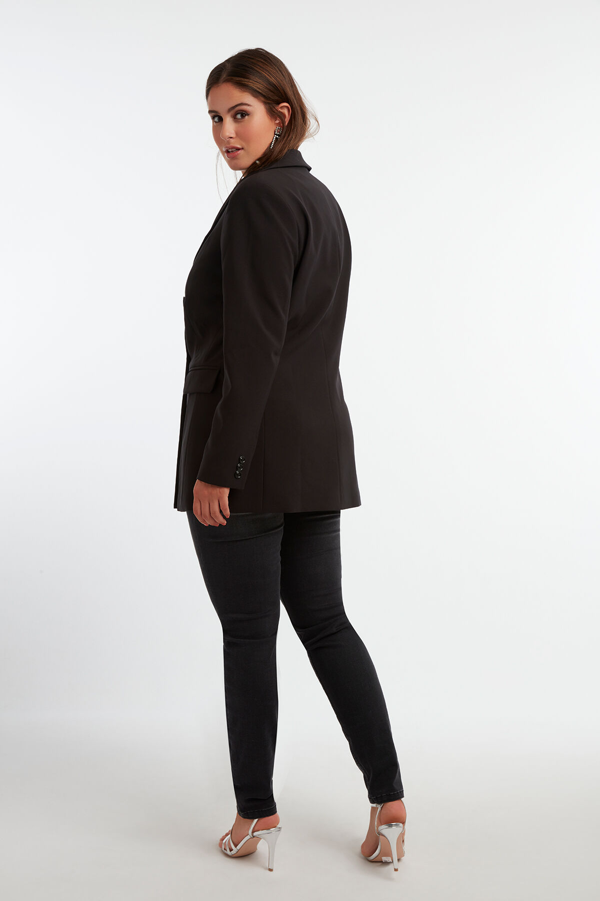 Blazer &agrave; double patte de boutonnage image number 4