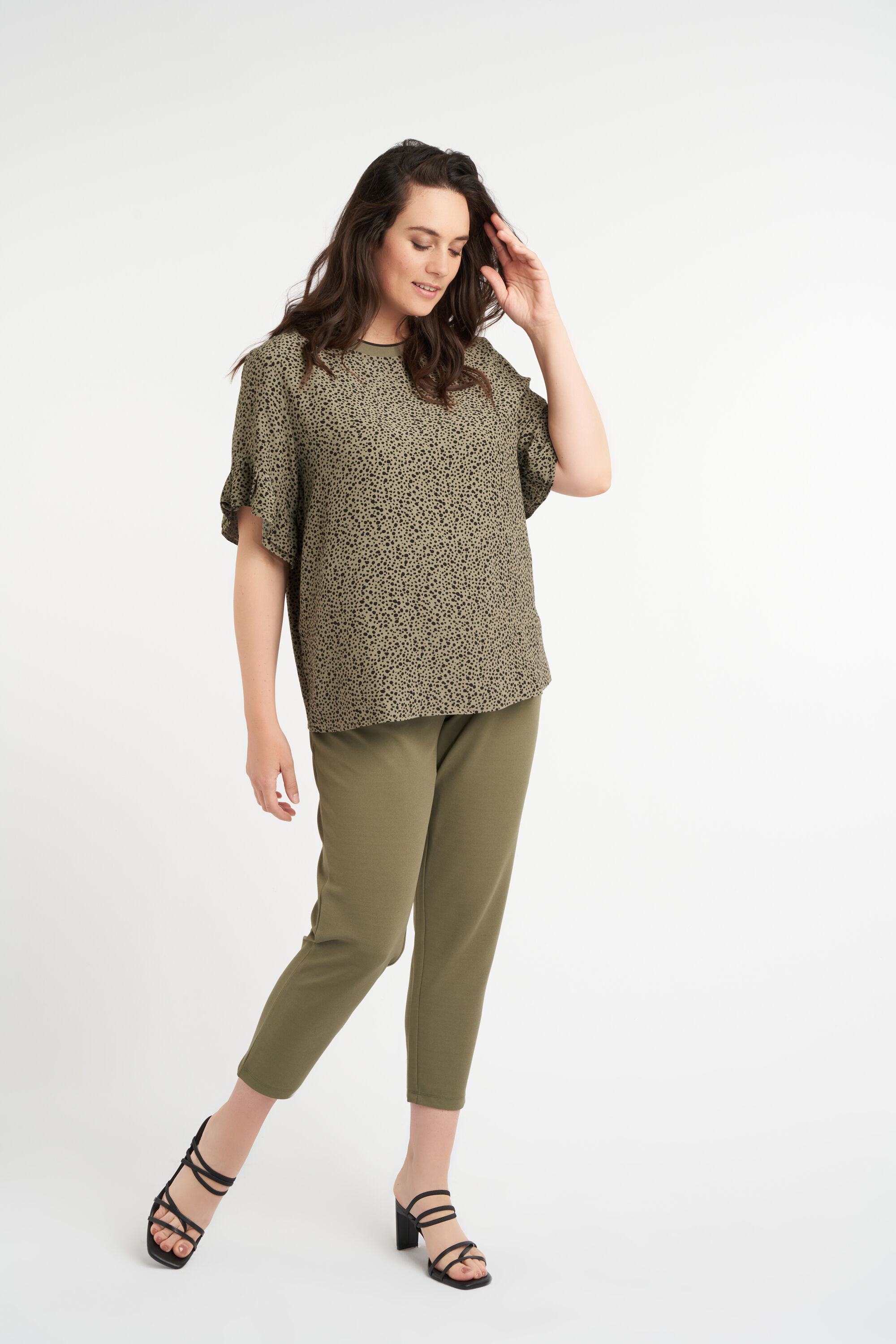 Haut &agrave; col rond image number 5