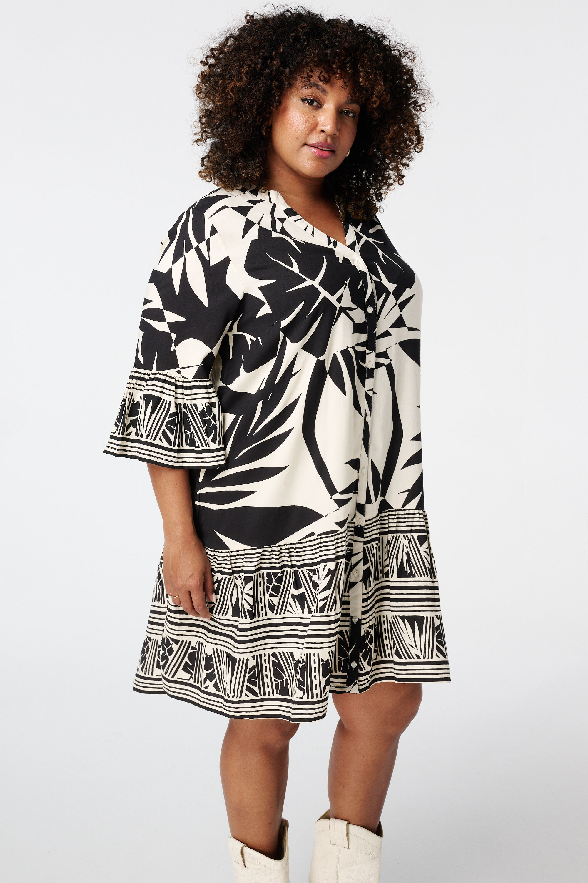 Robe l&eacute;g&egrave;re &agrave; imprim&eacute; image number 5