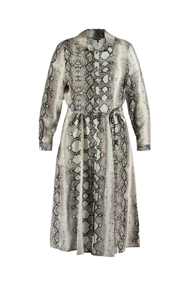 Robe chemise à imprimé serpent image number 2