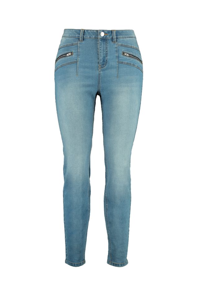 Jean aux fermetures décoratives image number 1