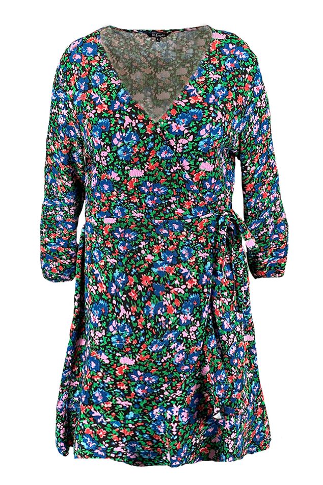 Robe portefeuille à imprimé image number 2