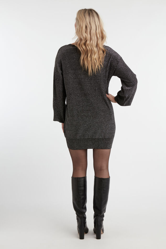 Pull-over long en Lurex image number 5