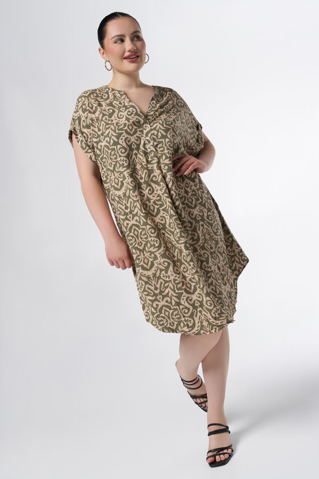Robe imprimée spacieuse image number 5