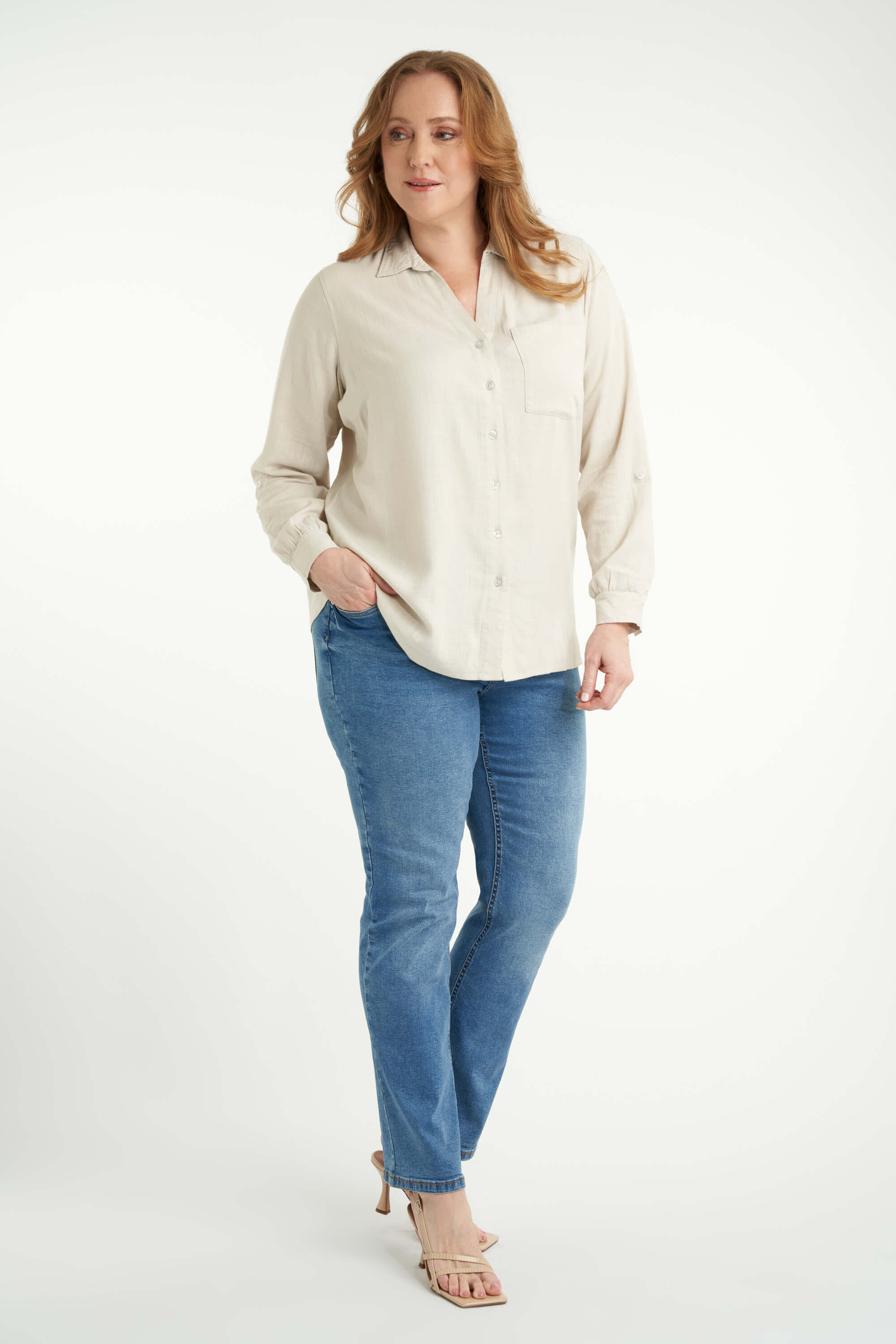 Chemisier en lin  image number 6