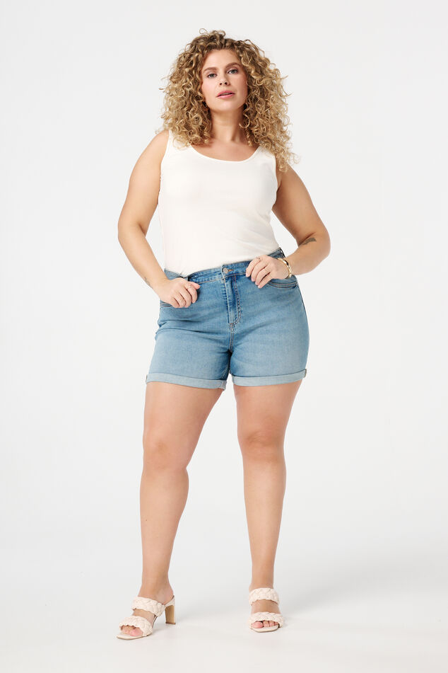 Lot de 2 maillots de corps extra longs en coton image number 3