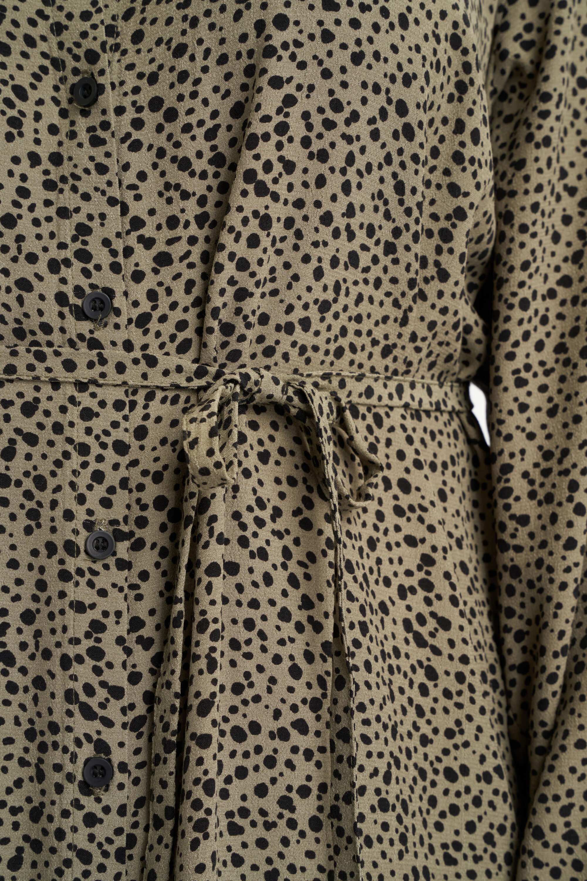 Robe longue avec ceinture &agrave; nouer image number 6