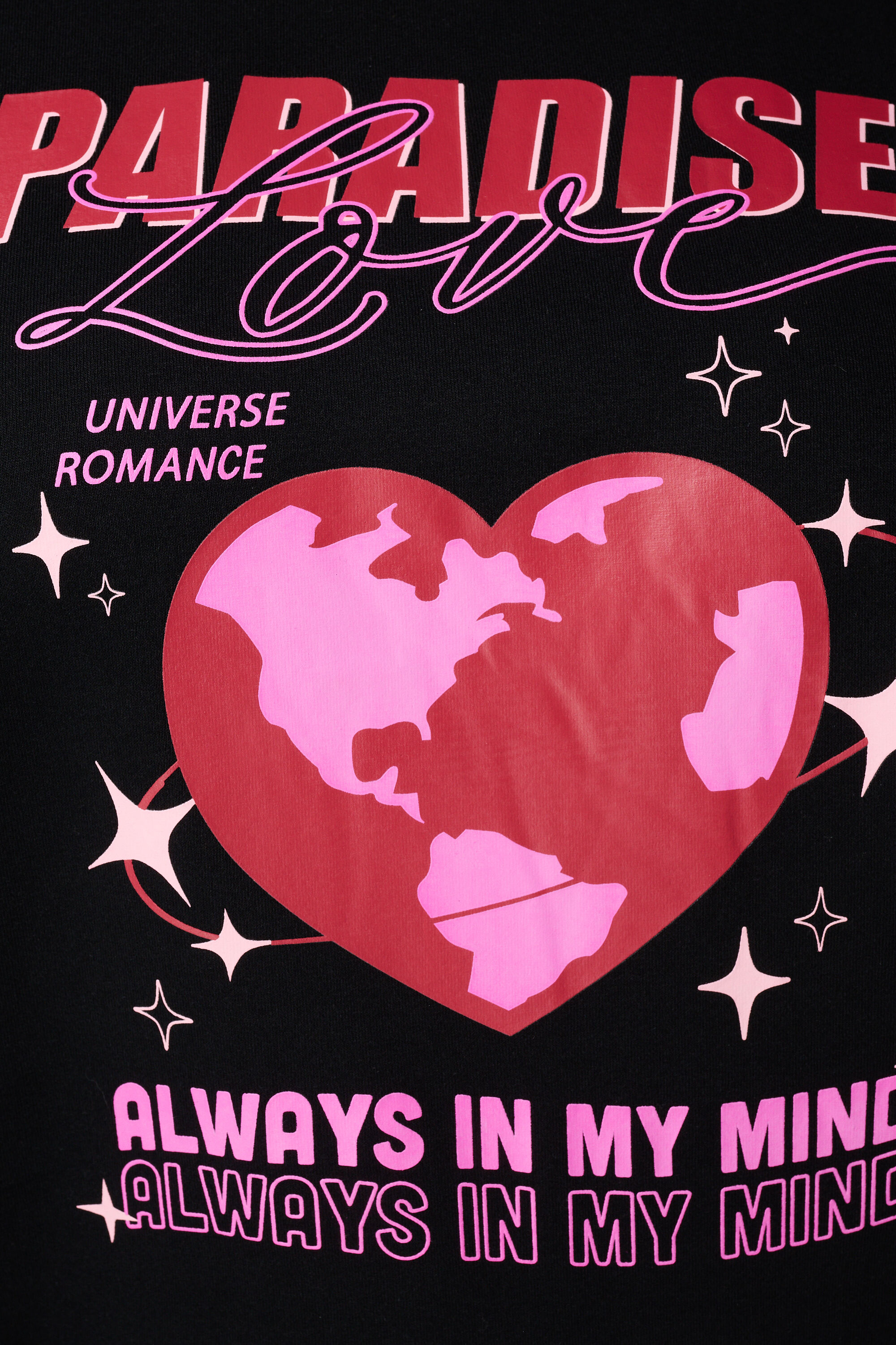 Sweat-shirt imprim&eacute; avec c&oelig;urs image number 6