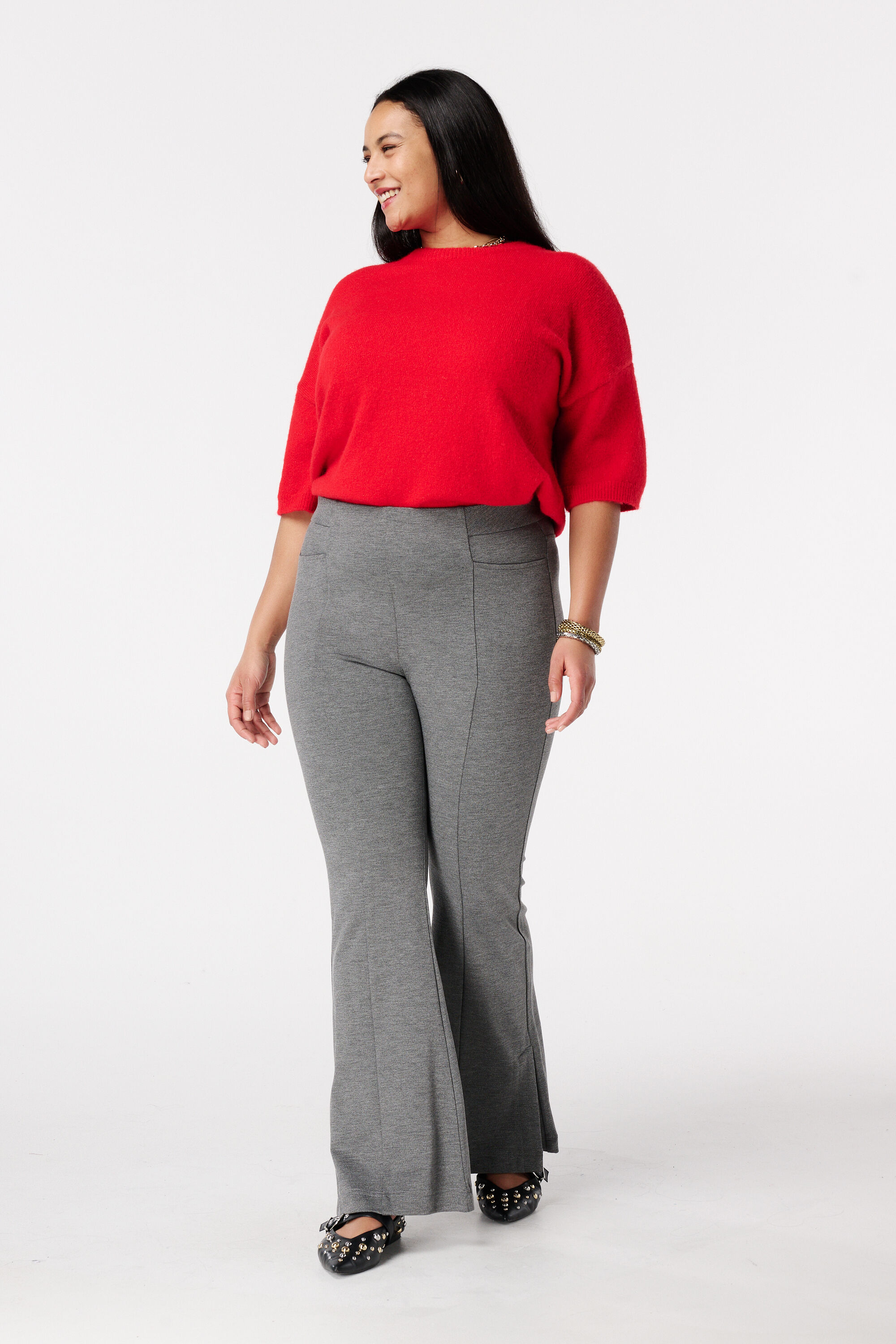 Tregging avec coutures d&eacute;coratives image number 0