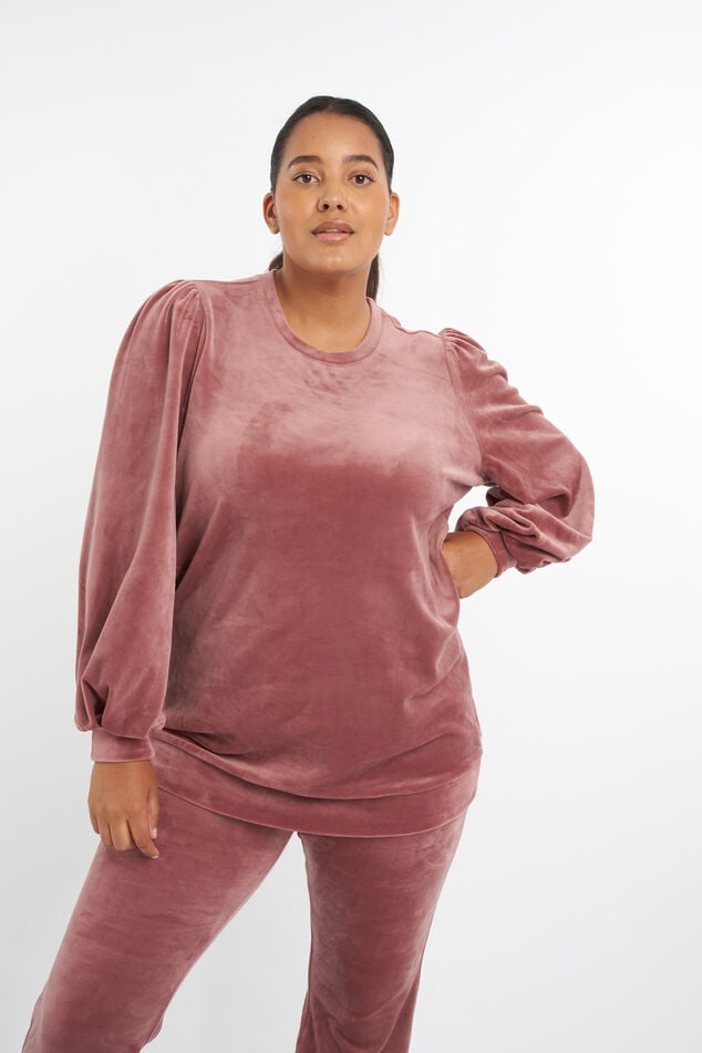 Pull en velours  image number 0