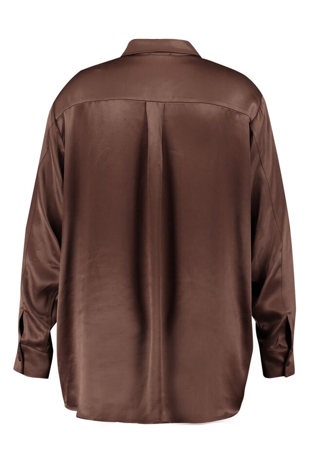 Chemisier en satin  image number 3