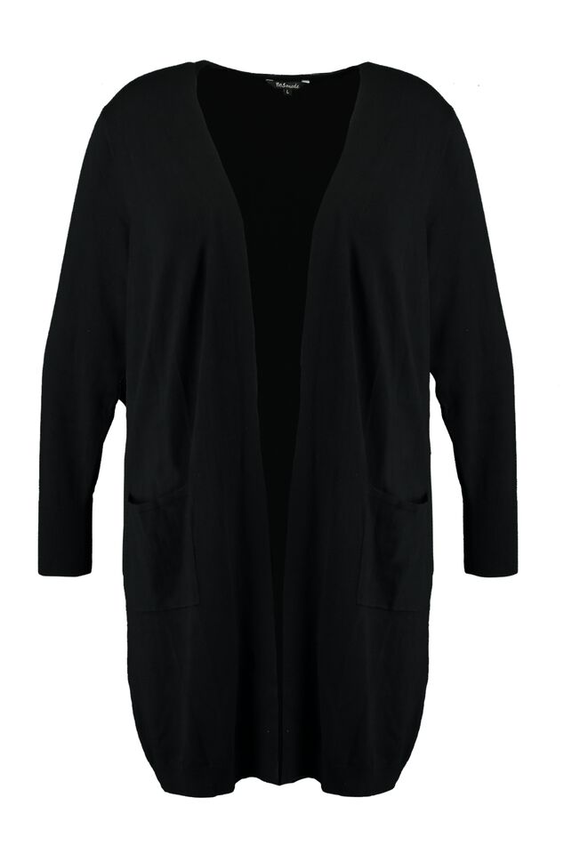 Cardigan ouvert en tricot fin image number 1