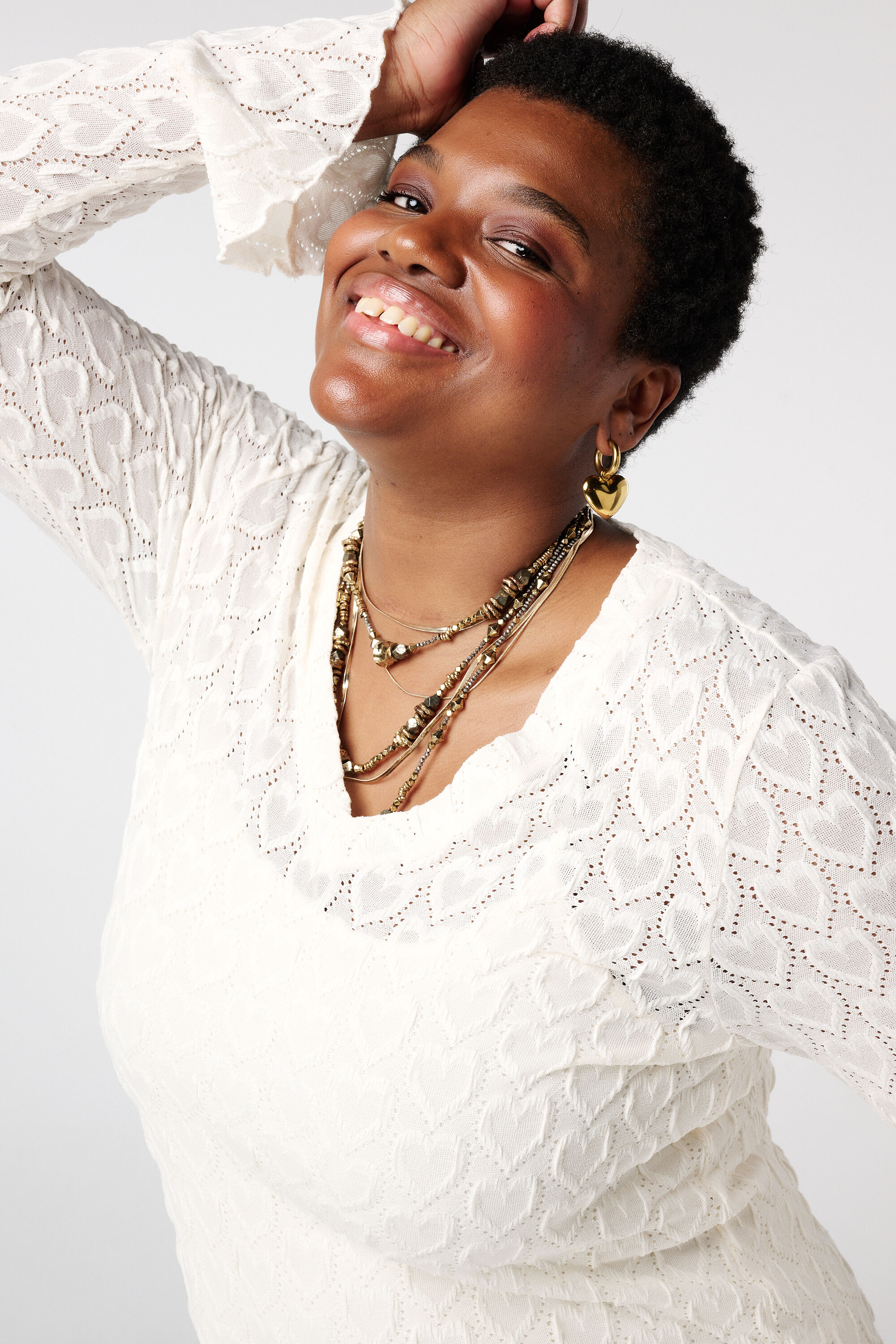 Top &agrave; manches trompettes image number 4