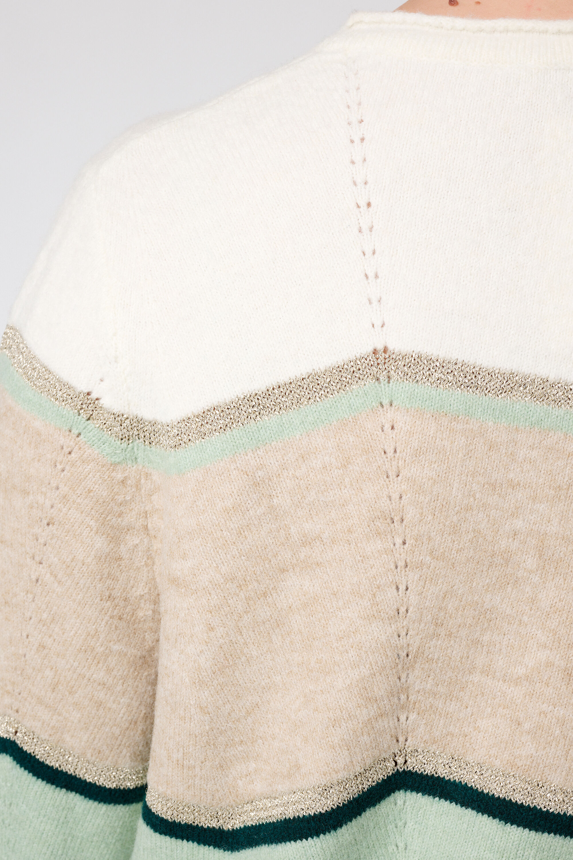 Pull imprim&eacute; et lurex image number 6