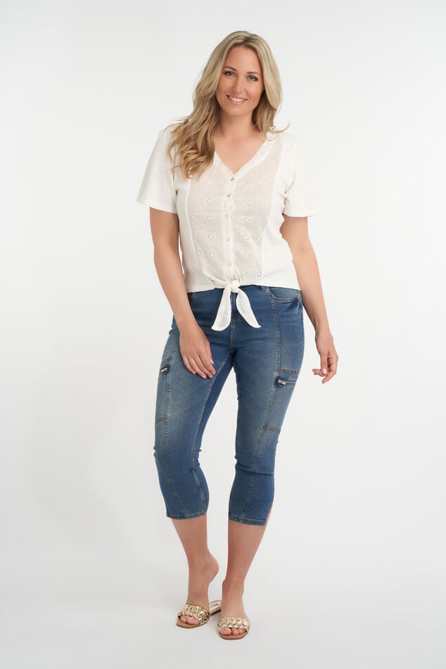 Chemisier au décor noué image number 4