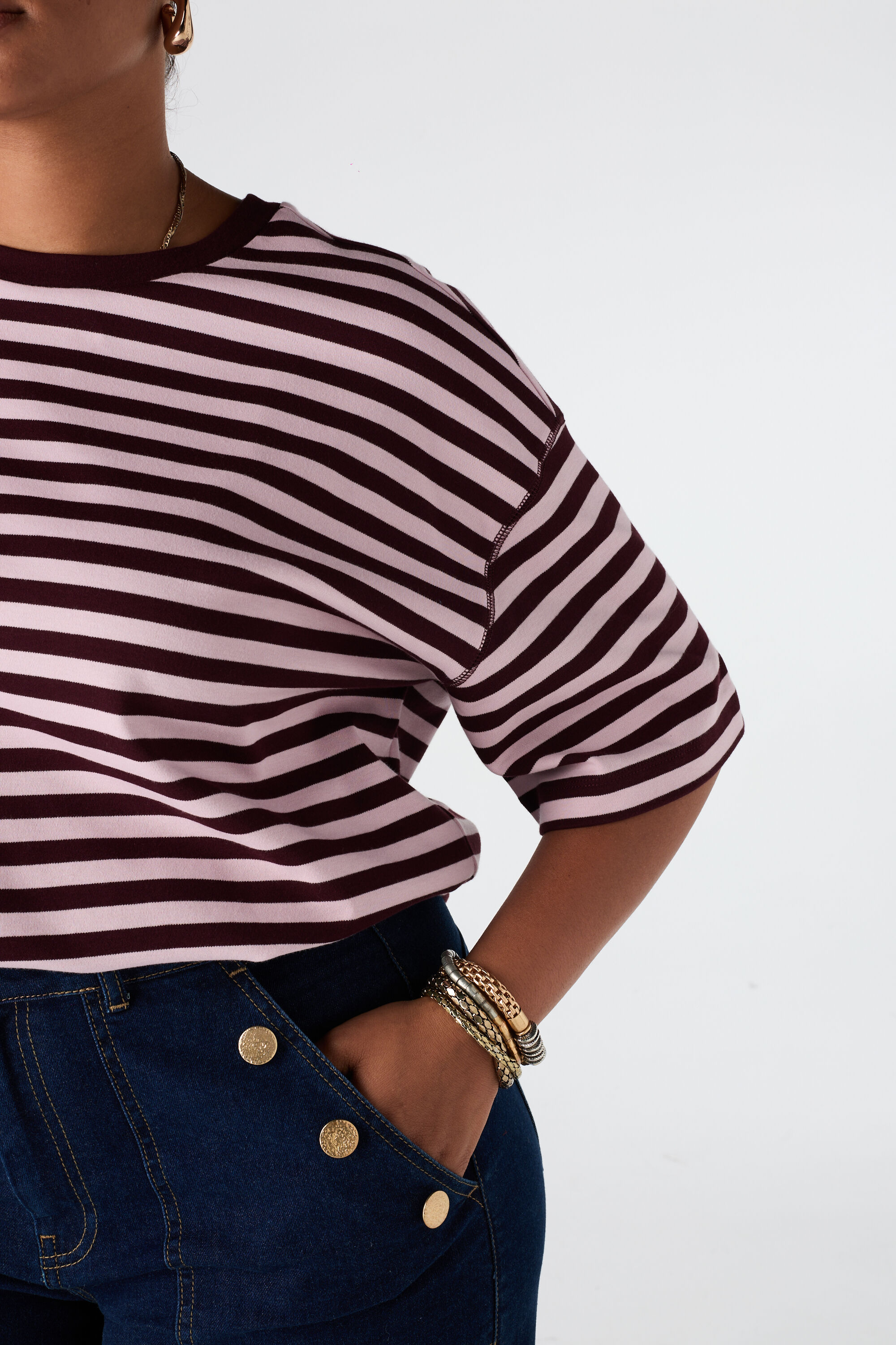 T shirt oversize ray&eacute; image number 6