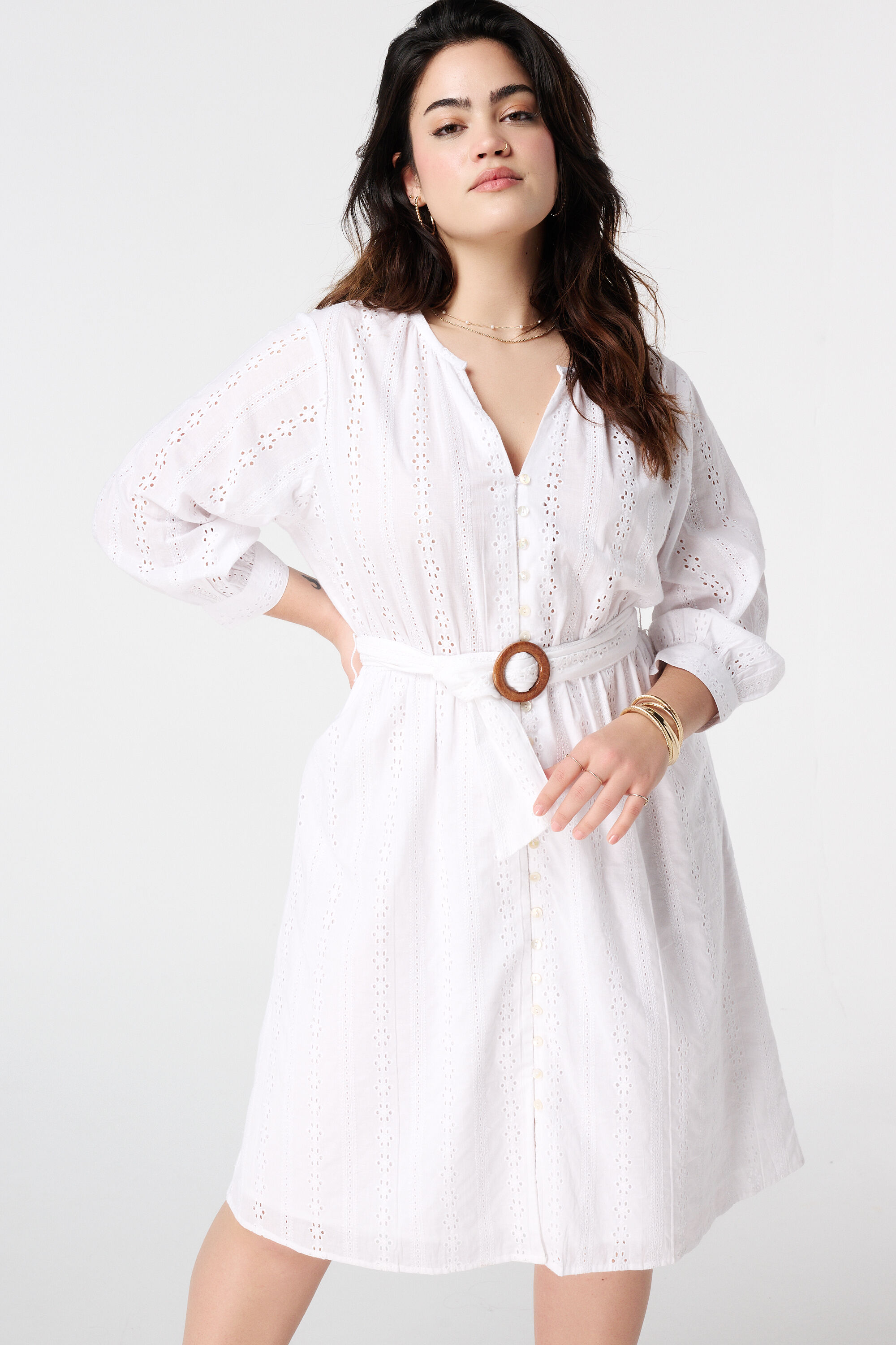 Robe en broderie anglaise image number 5