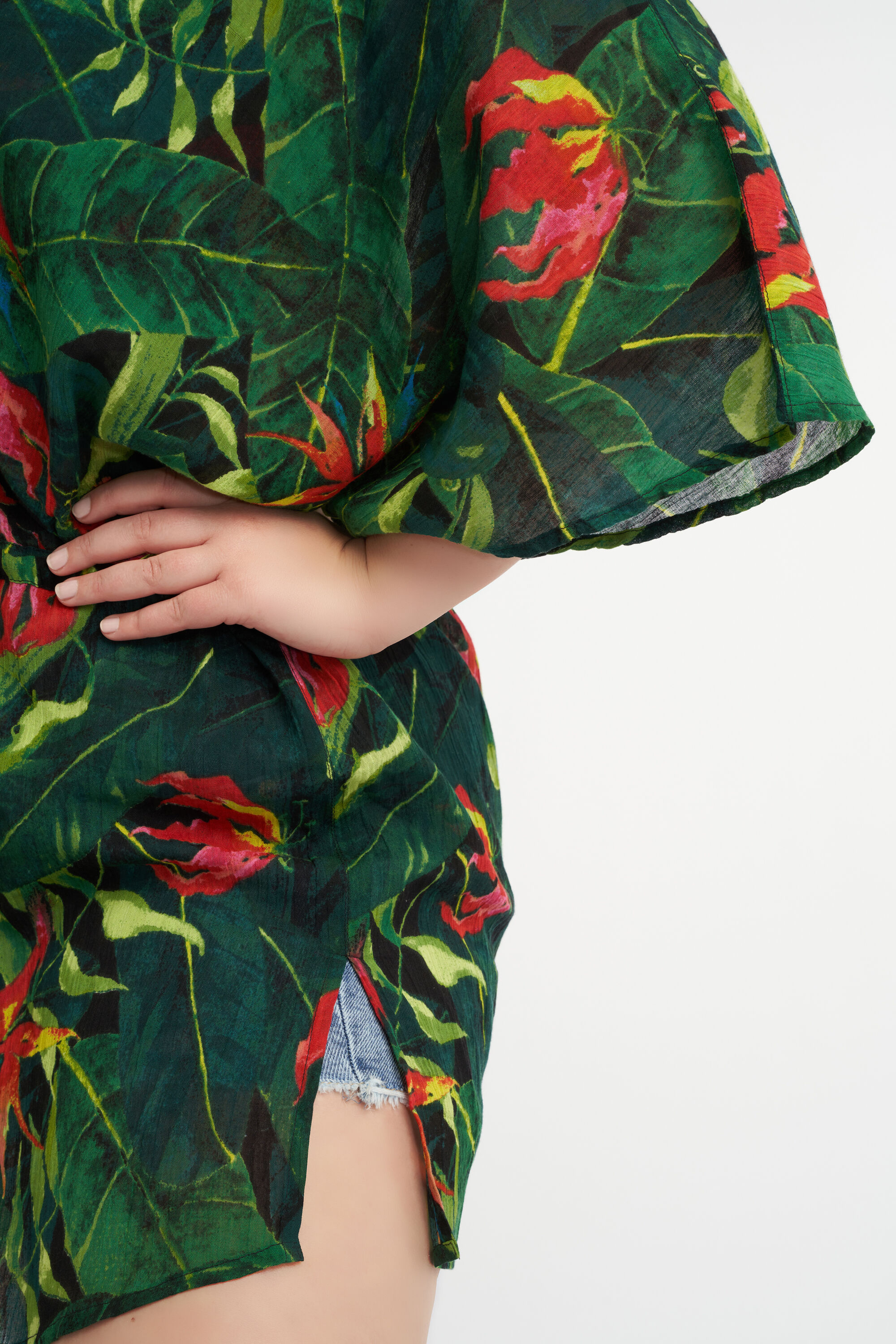 Caftan court imprim&eacute; image number 5