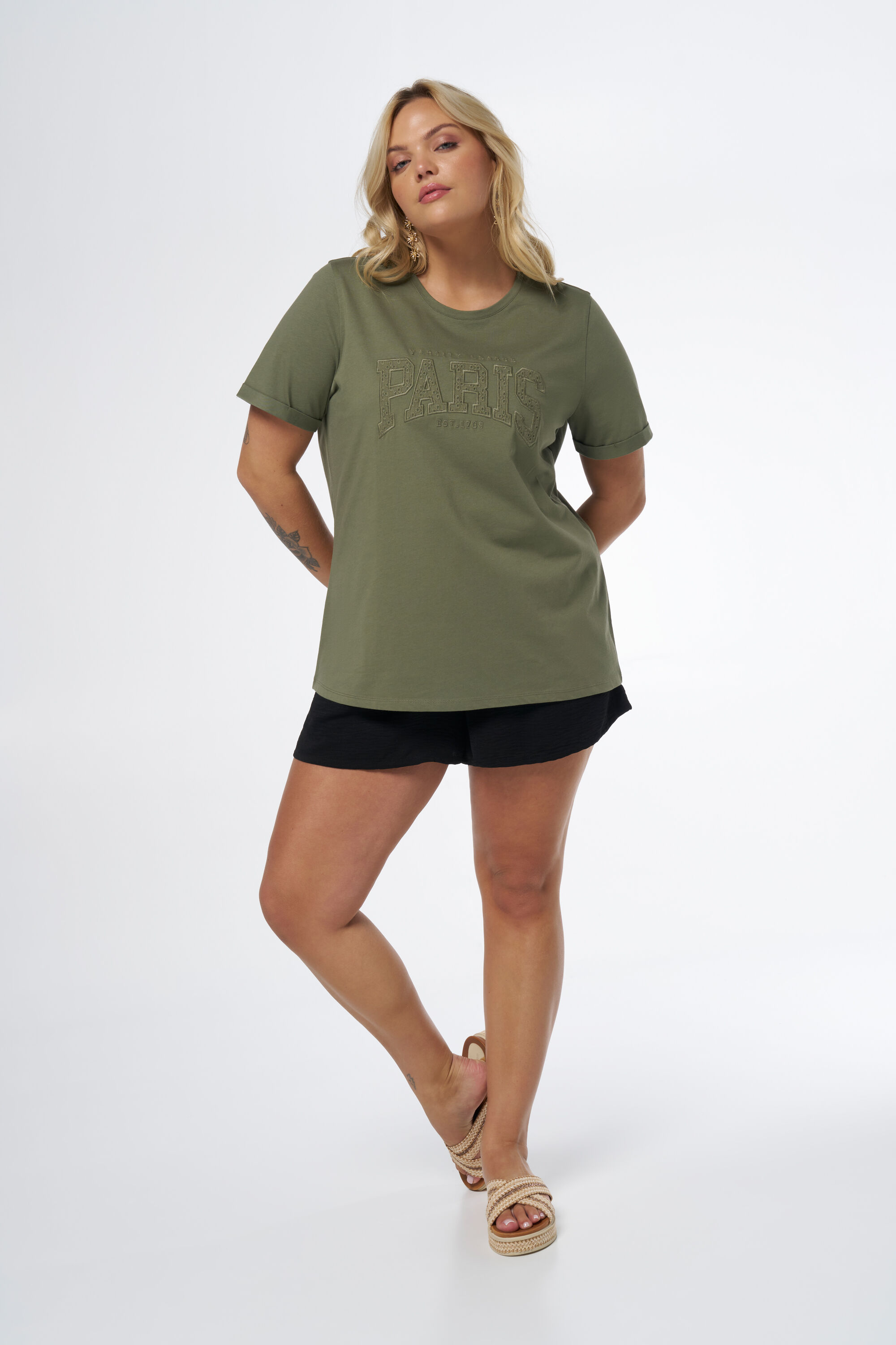 T-shirt avec inscription  image number 5