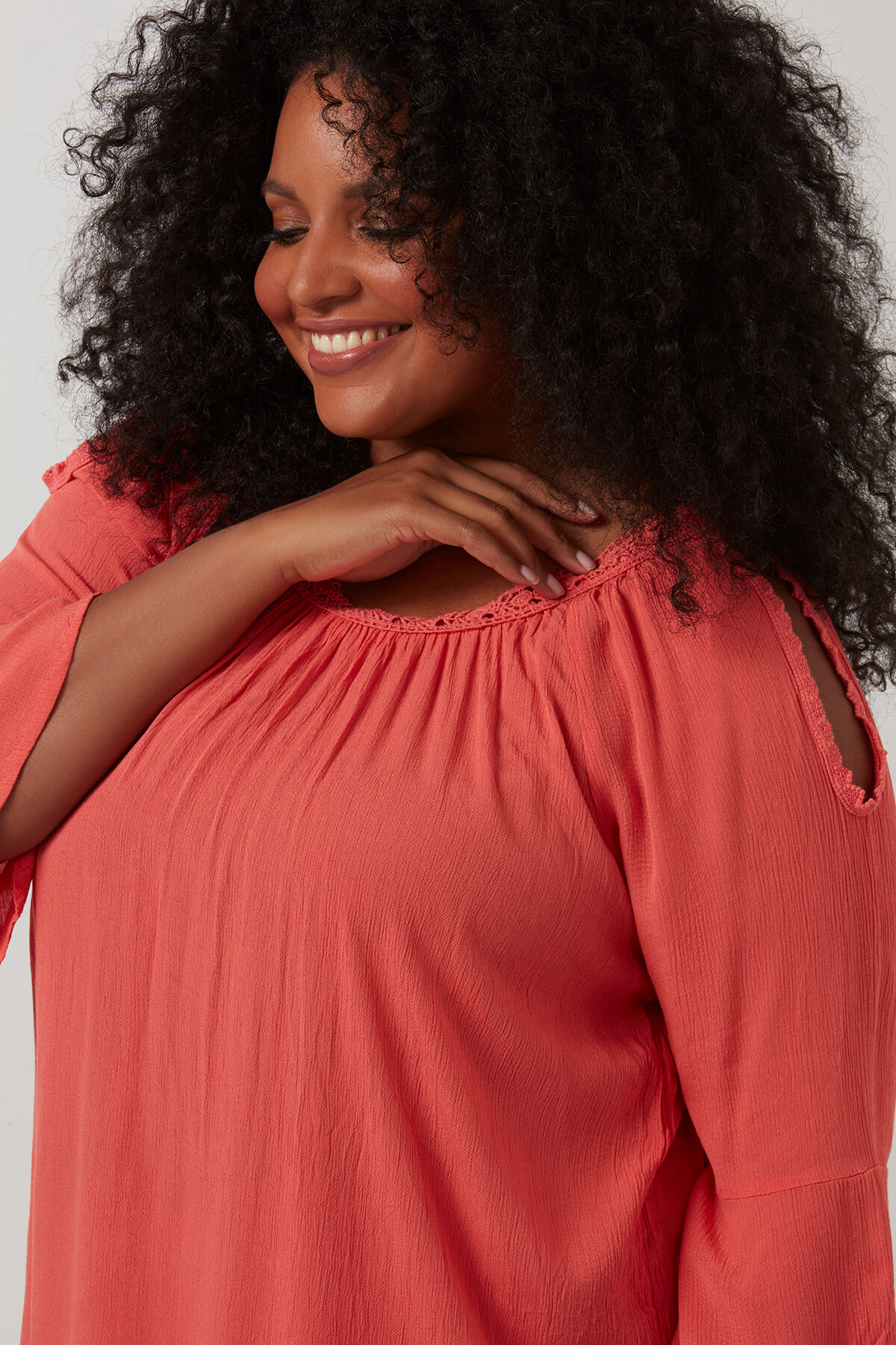 Chemisier manches cloche image number 3