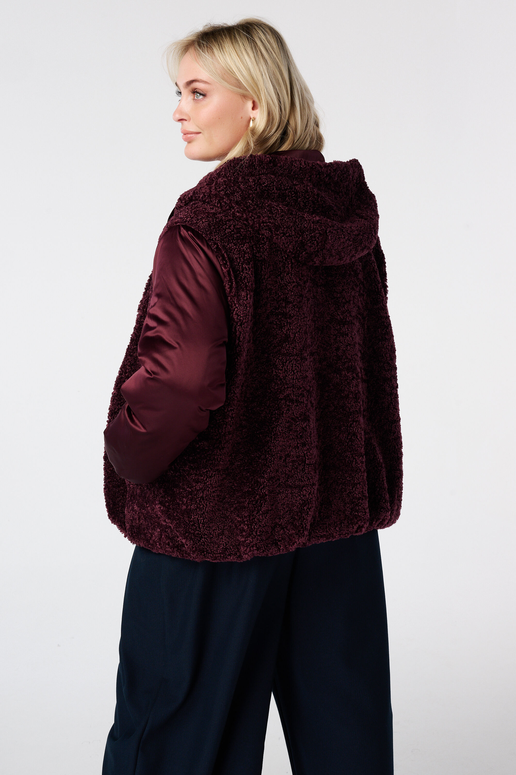 Veste bomber en teddy image number 1