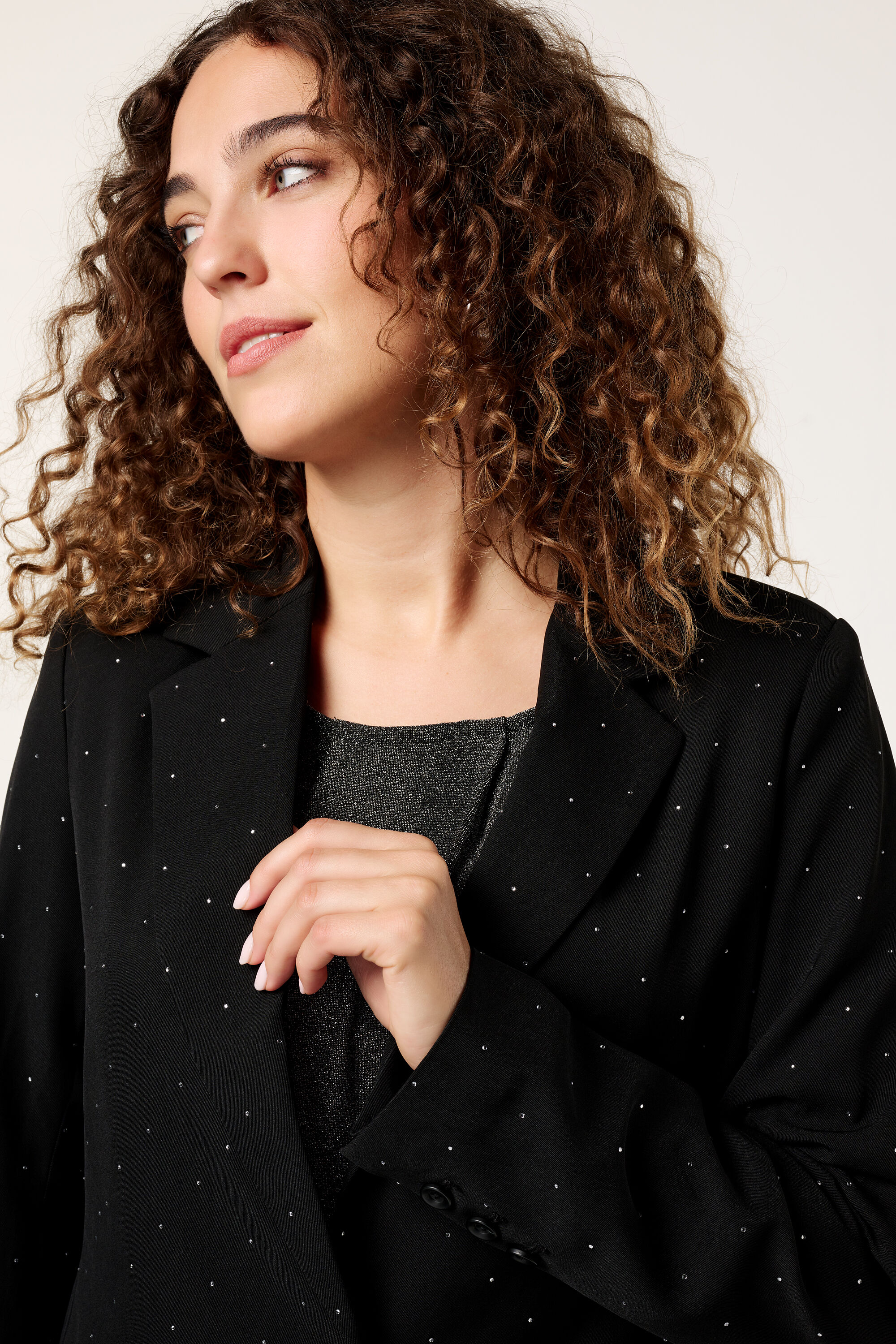 Blazer &agrave; strass image number 4