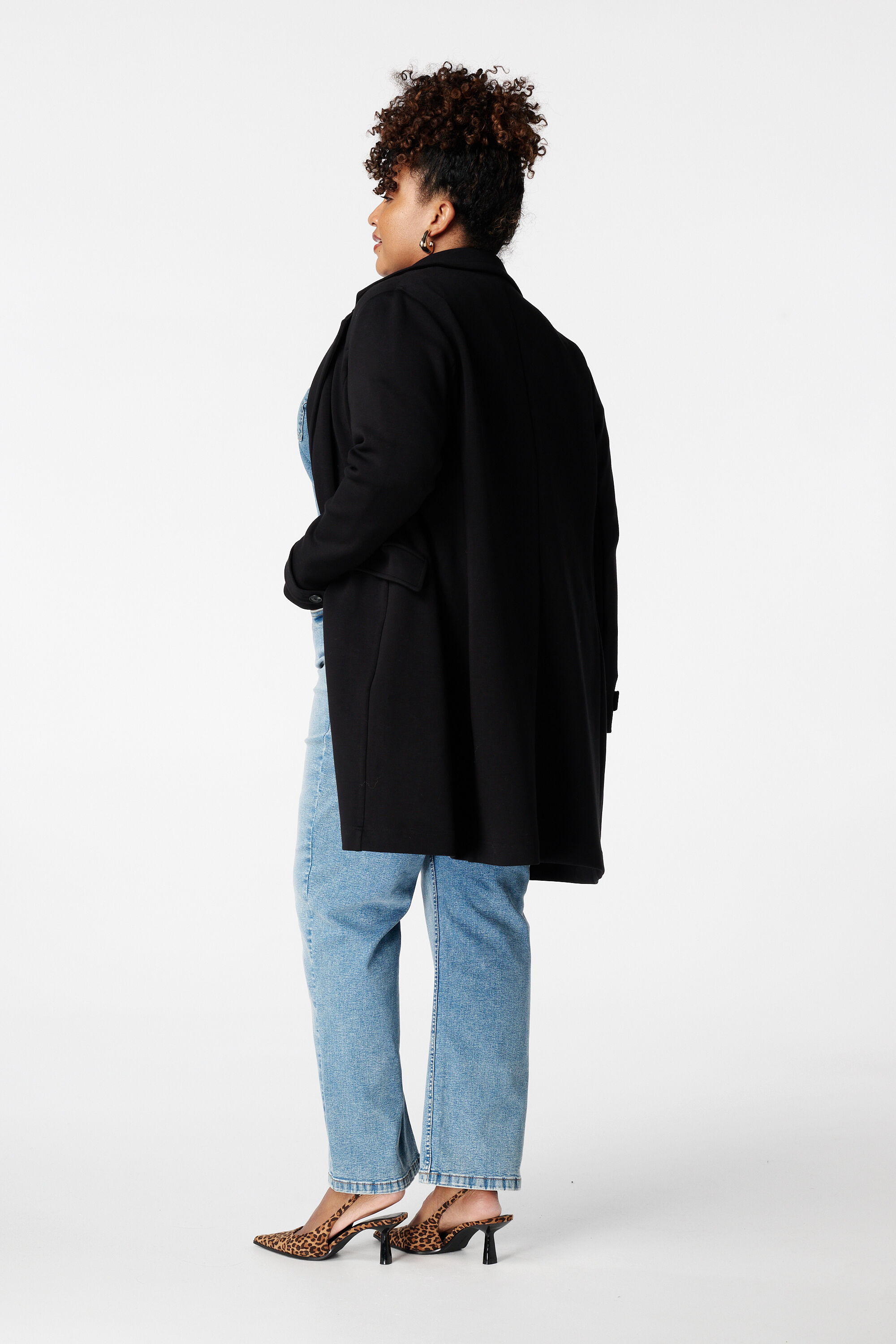 Manteau avec fermeture &agrave; boutons image number 3