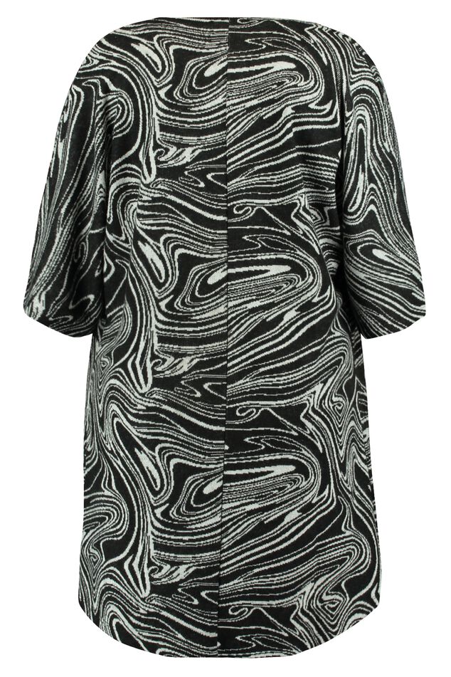 Gilet ouvert à imprimé image number 3