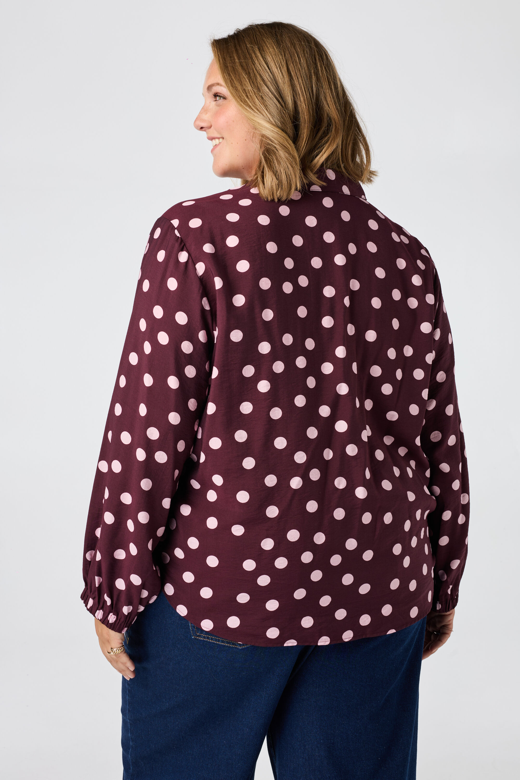 Blouse &agrave; pois image number 3