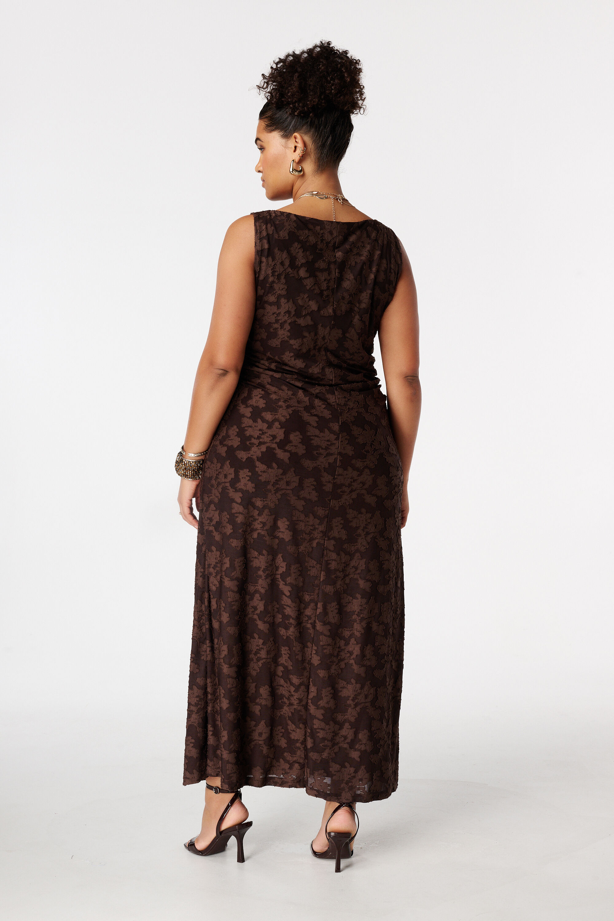 Robe maxi jacquard image number 3
