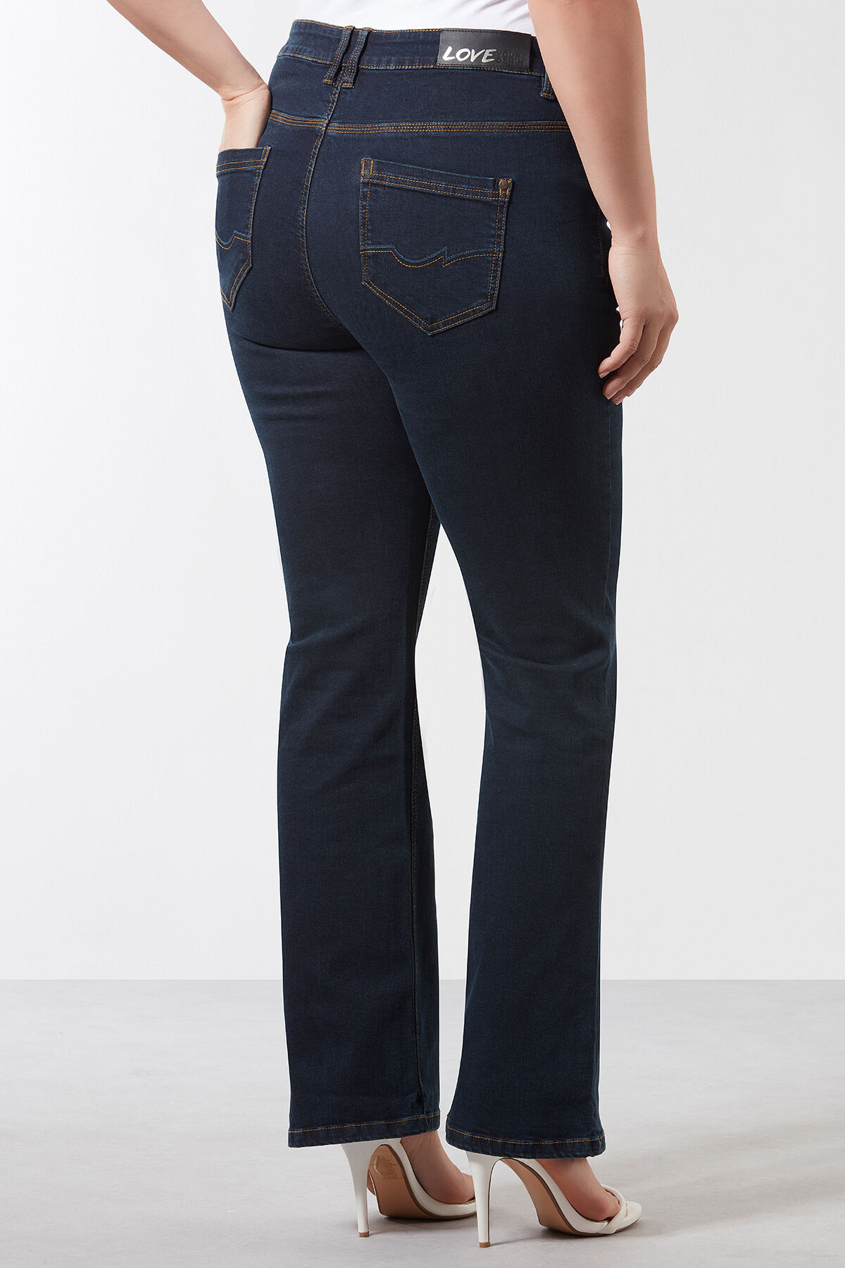 Jean bootcut VIOLET image number 3