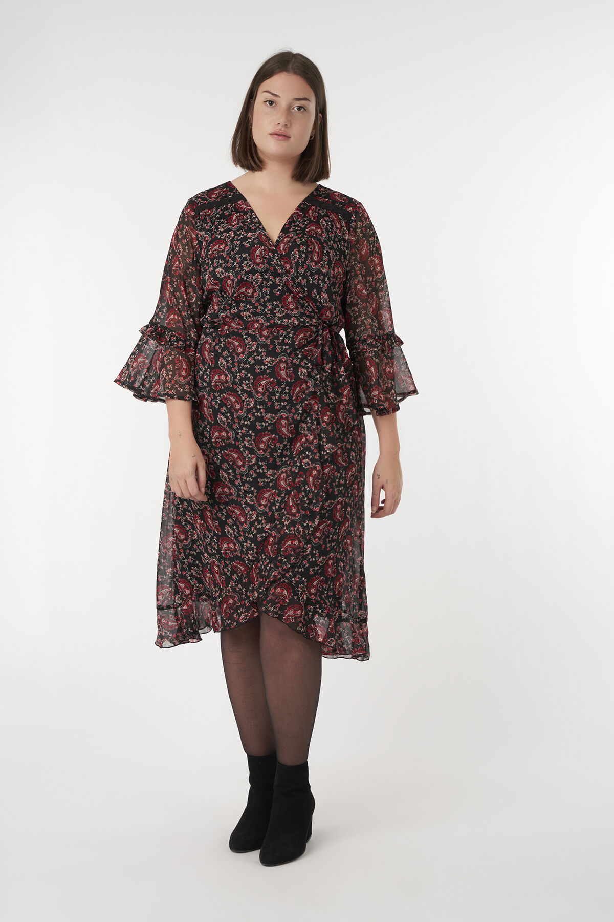 Robe &agrave; imprim&eacute; floral. image number 6